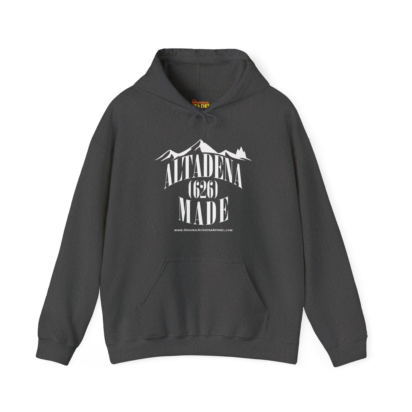 Altadena Made (626) White - Unisex Heavy Blend™ Hooded Sweatshirt