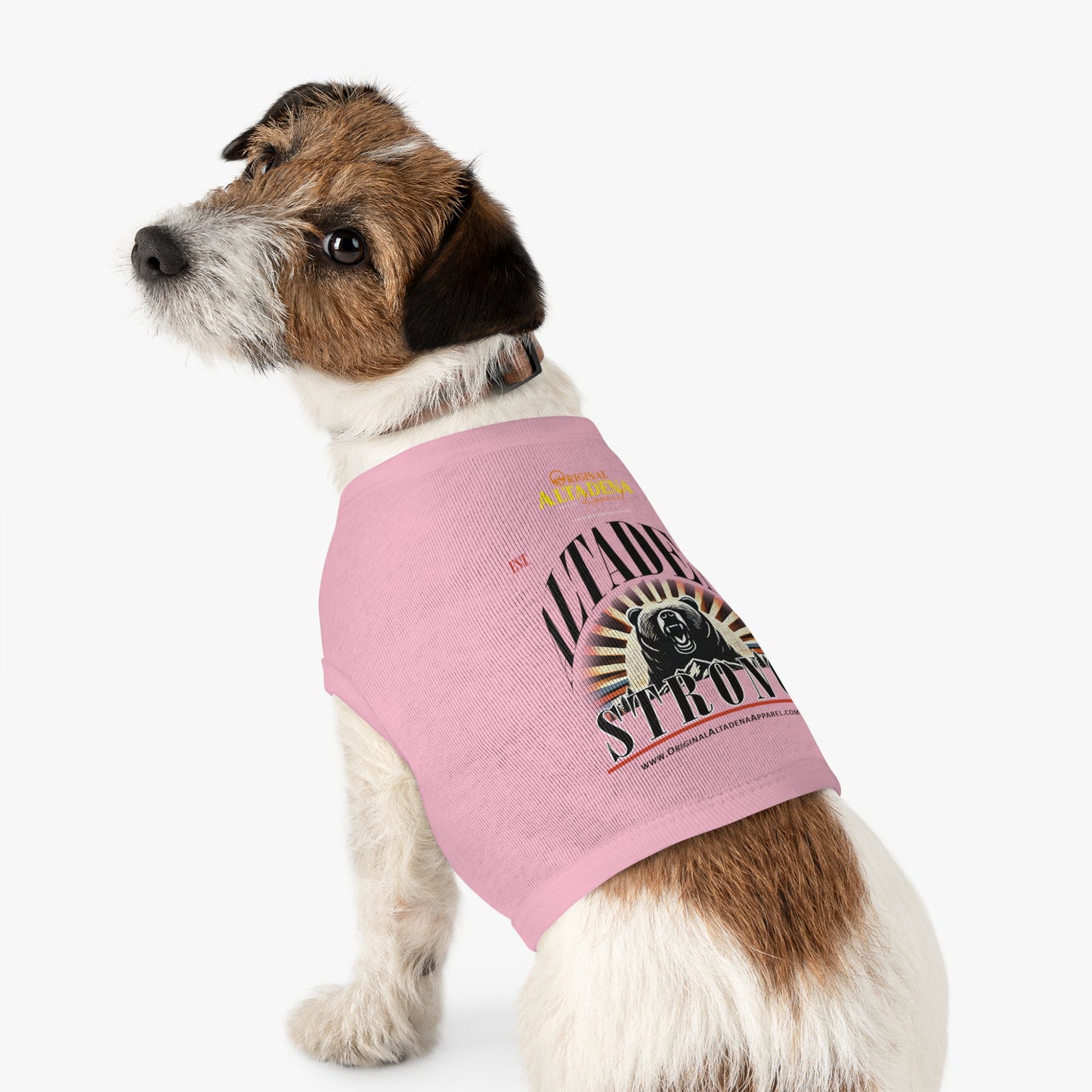Pet Tank Top - 'Altadena Strong' Design for Active Pets