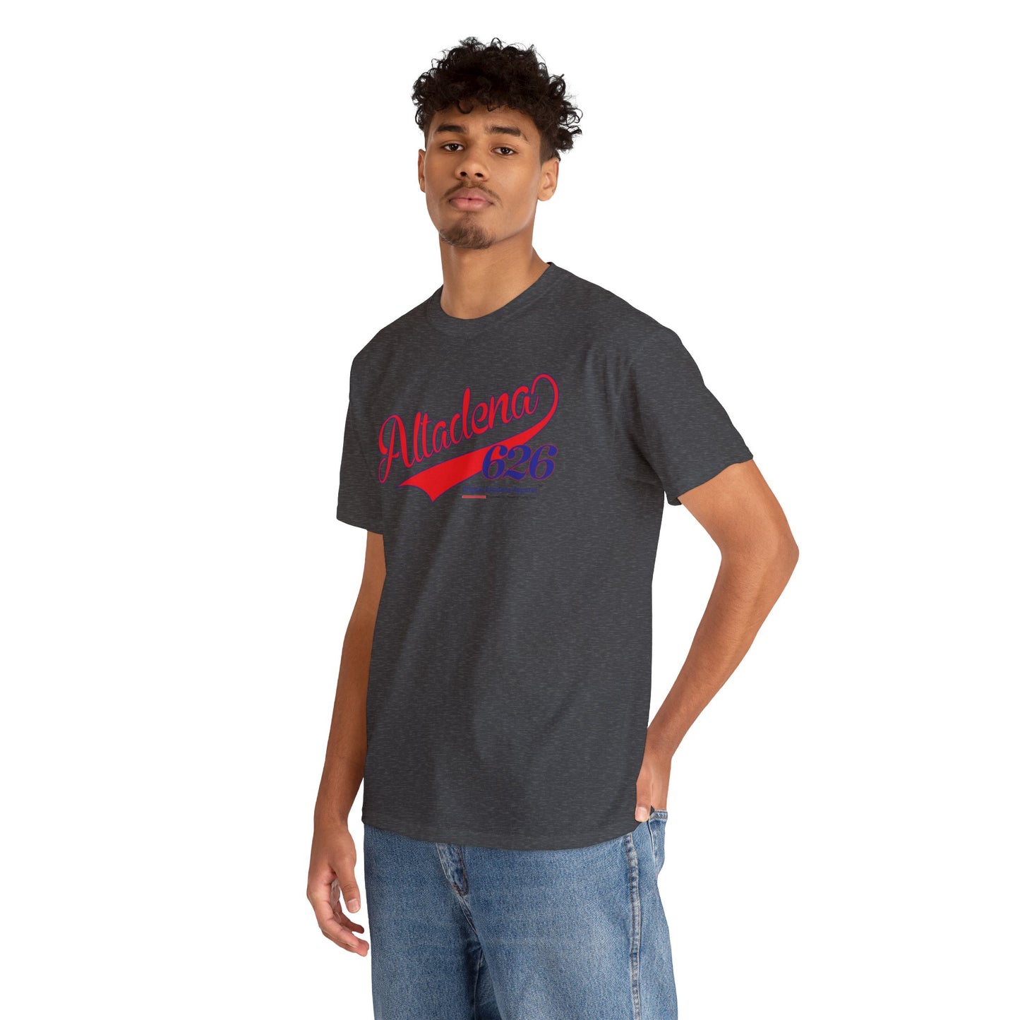Altadena Baseball Style Heavy Cotton Tee