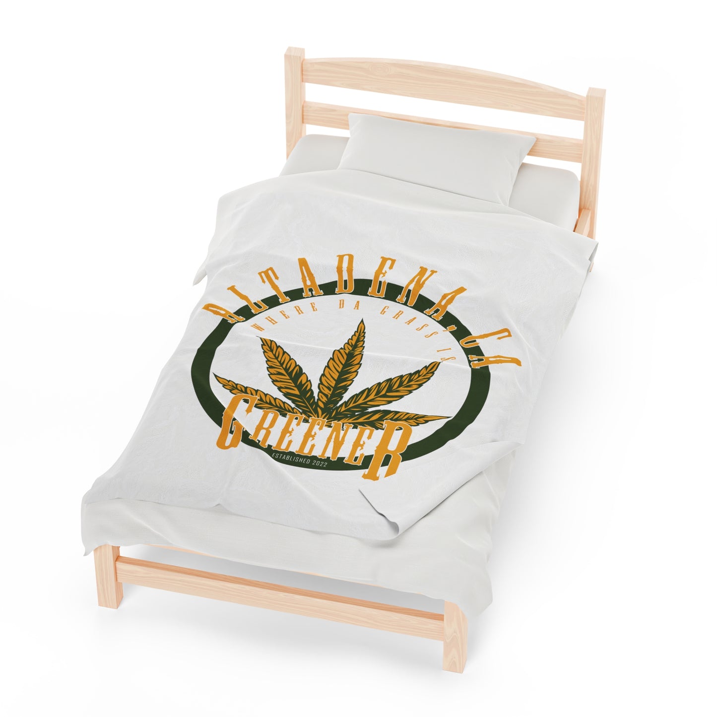 Altadena One - Velveteen Plush Blanket
