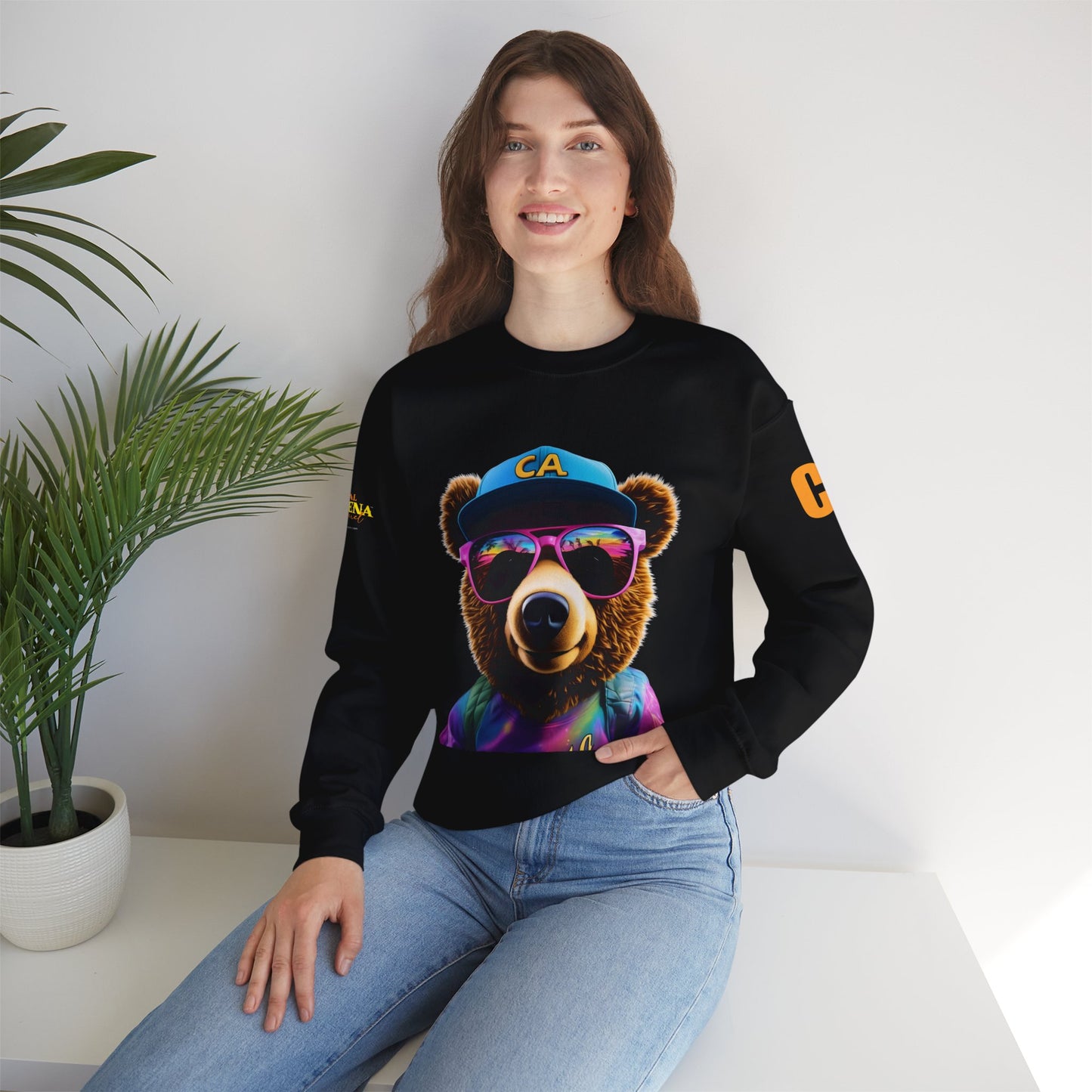 CA Bear Heavy Blend™ Crewneck Sweatshirt