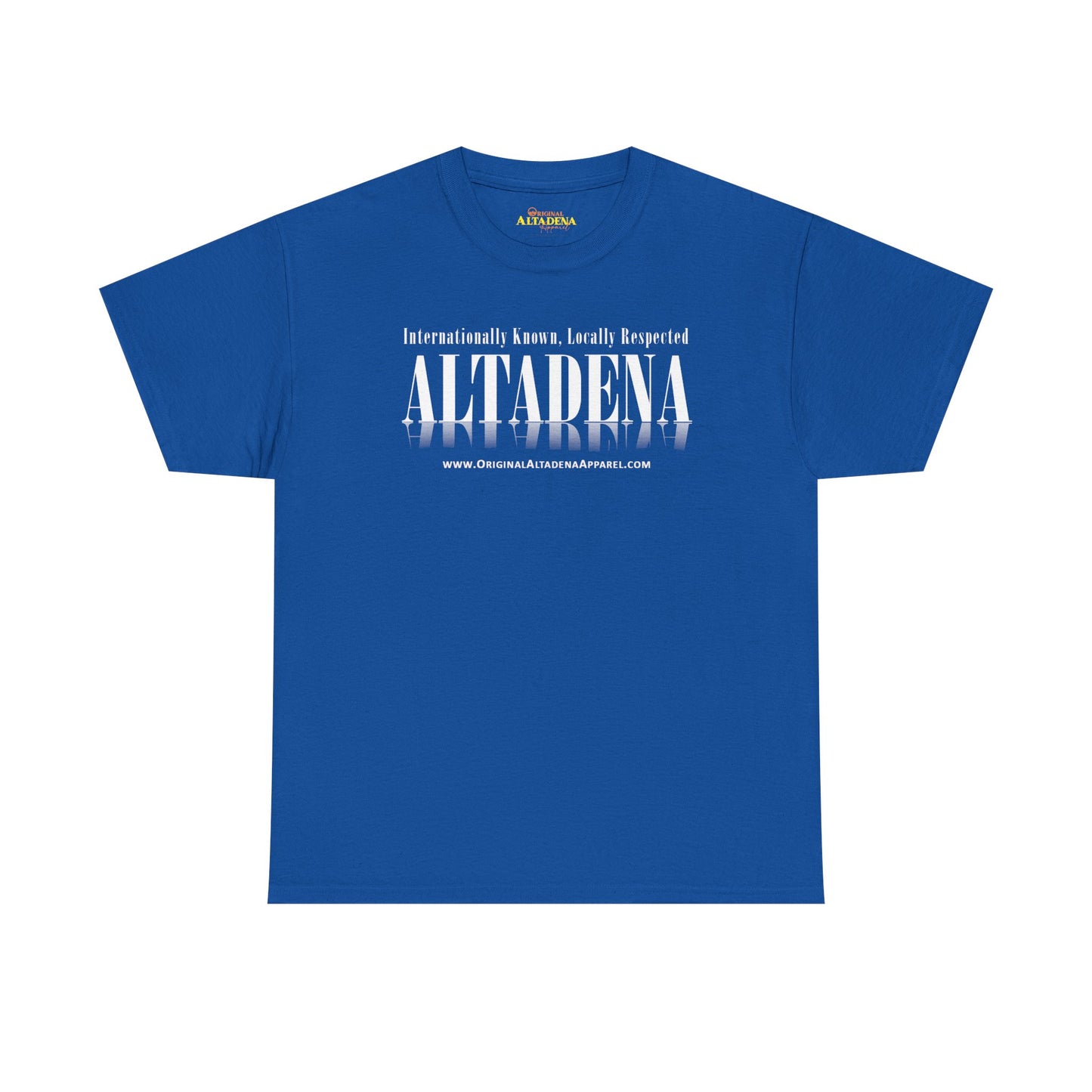 Locally Respected - White - Unisex Heavy Cotton Tee