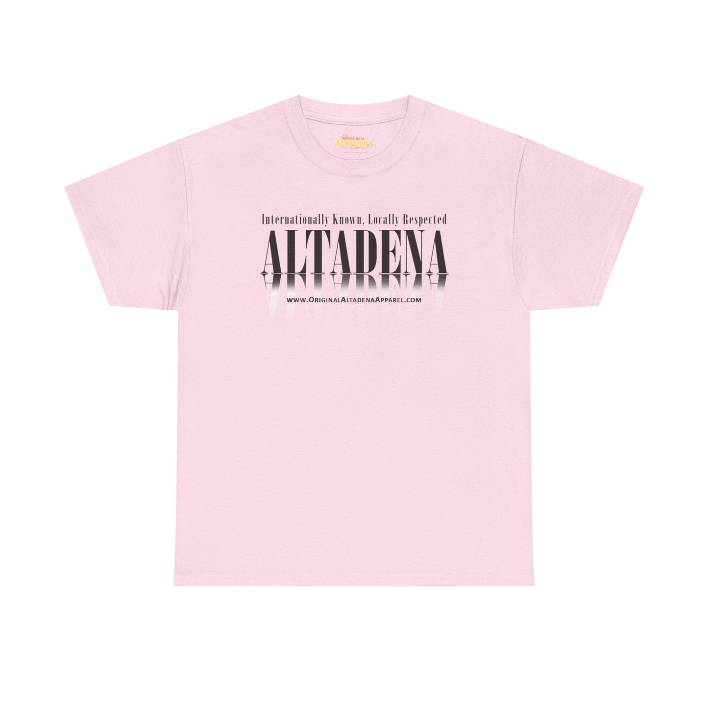 Locally Respected Black - Unisex Heavy Cotton Tee