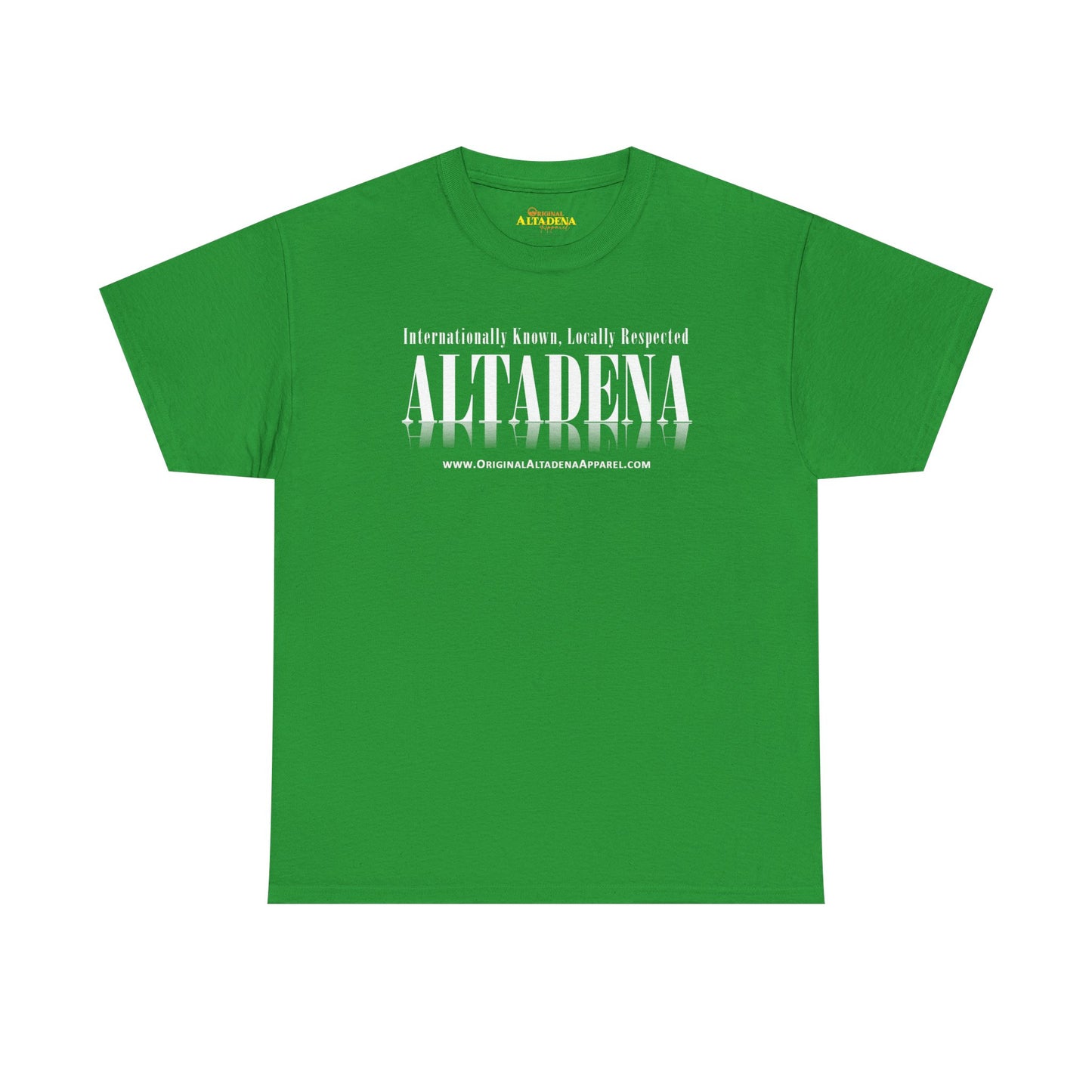 Locally Respected - White - Unisex Heavy Cotton Tee