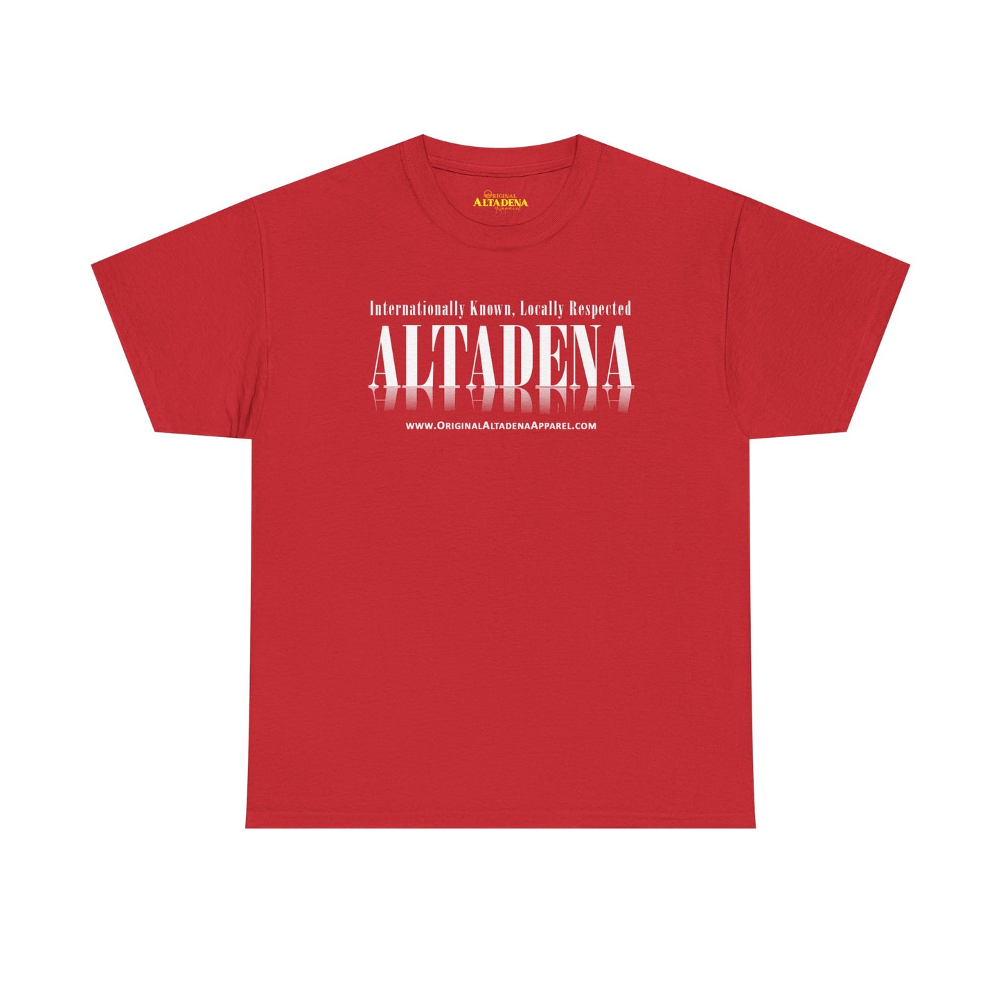 Locally Respected - White - Unisex Heavy Cotton Tee