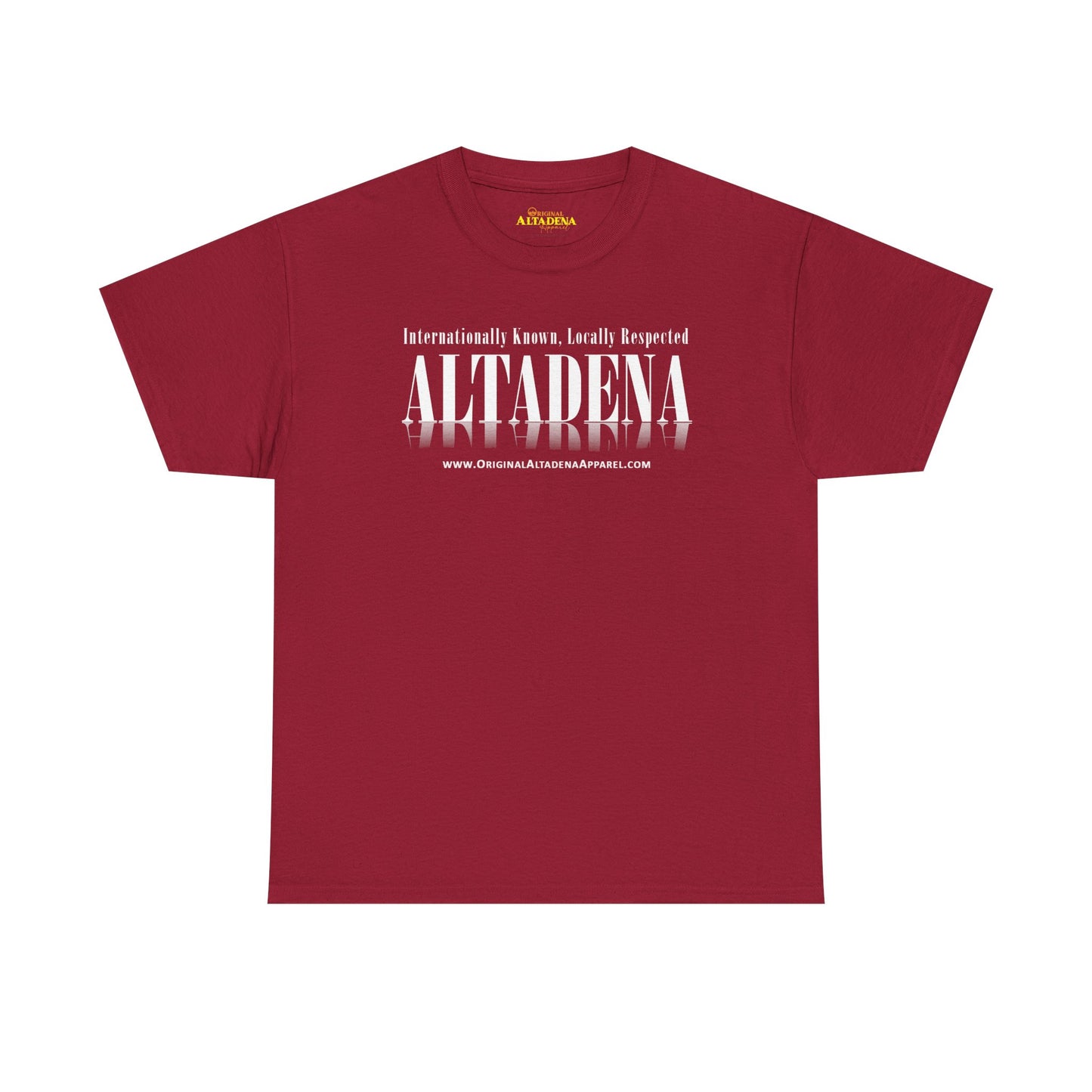 Locally Respected - White - Unisex Heavy Cotton Tee