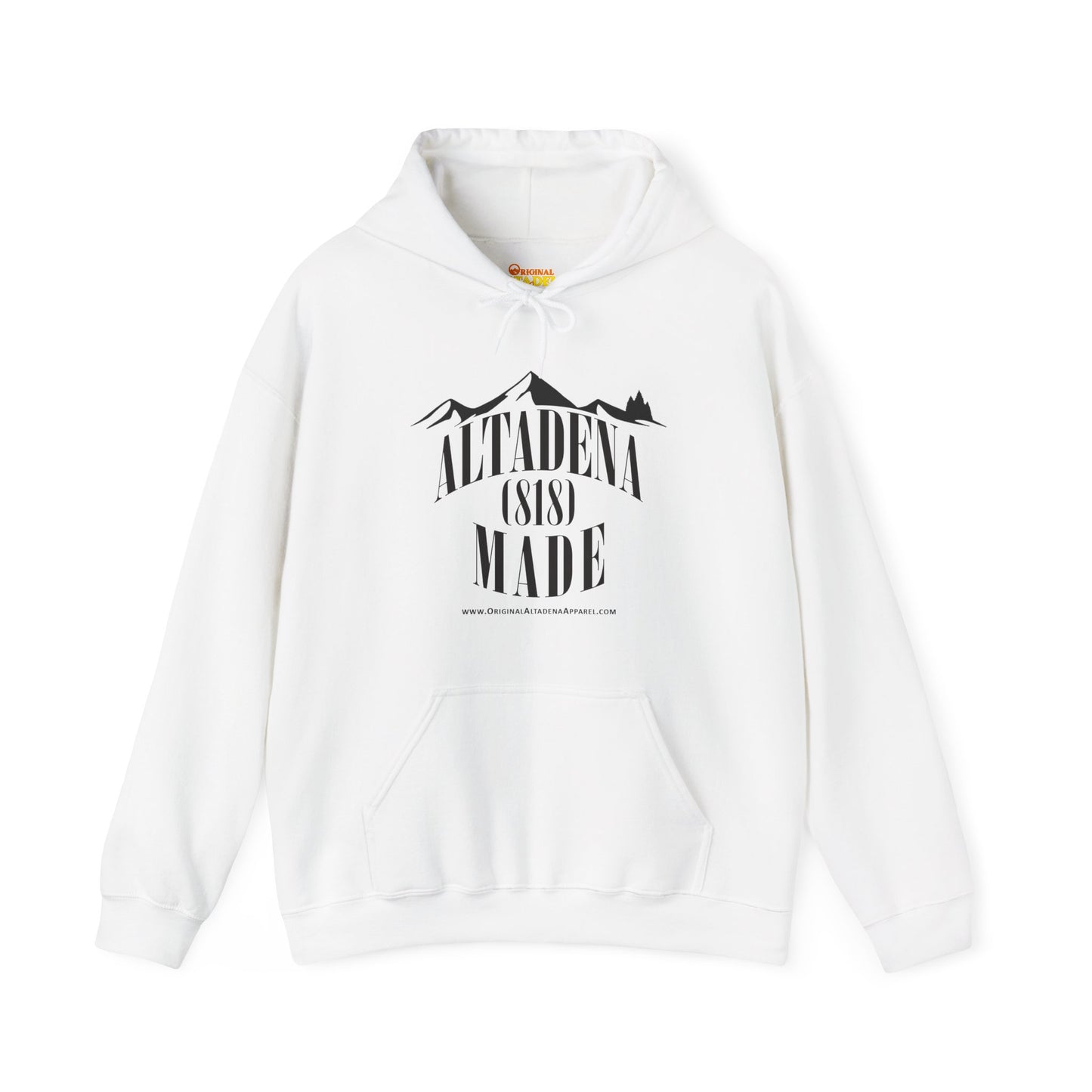 Altadena Made (818) Black - Unisex Heavy Blend™ Hooded Sweatshirt