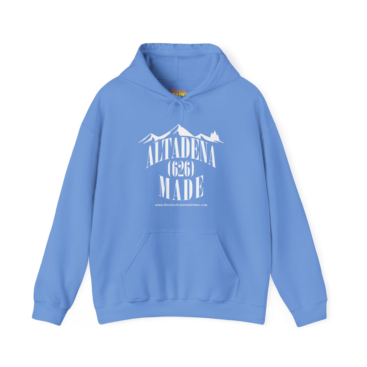 Altadena Made (626) White - Unisex Heavy Blend™ Hooded Sweatshirt
