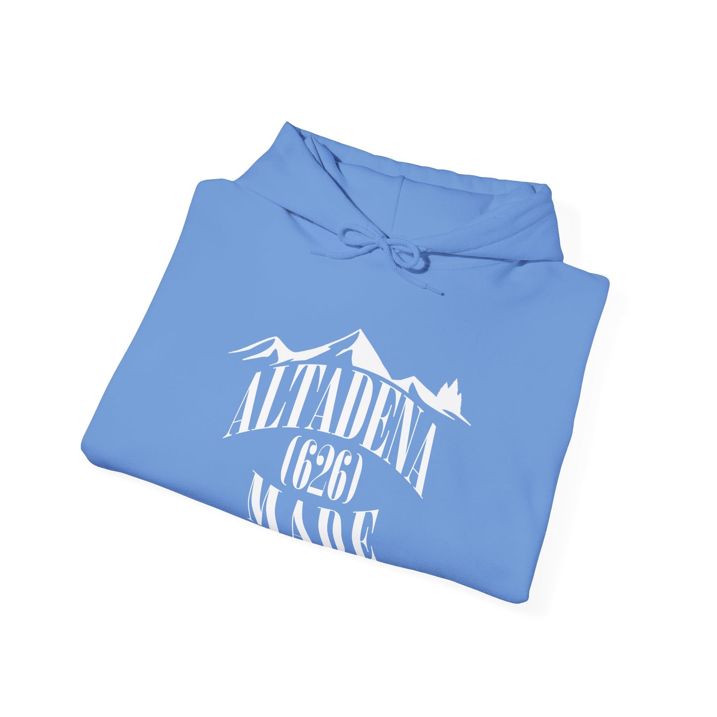 Altadena Made (626) White - Unisex Heavy Blend™ Hooded Sweatshirt