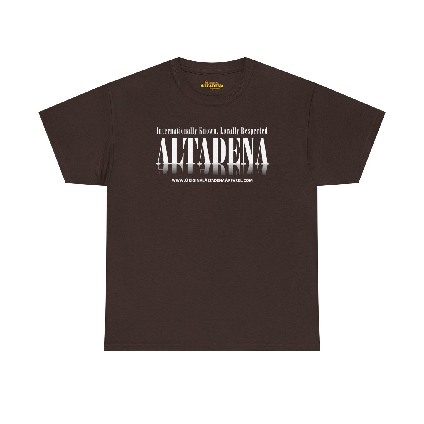 Locally Respected - White - Unisex Heavy Cotton Tee