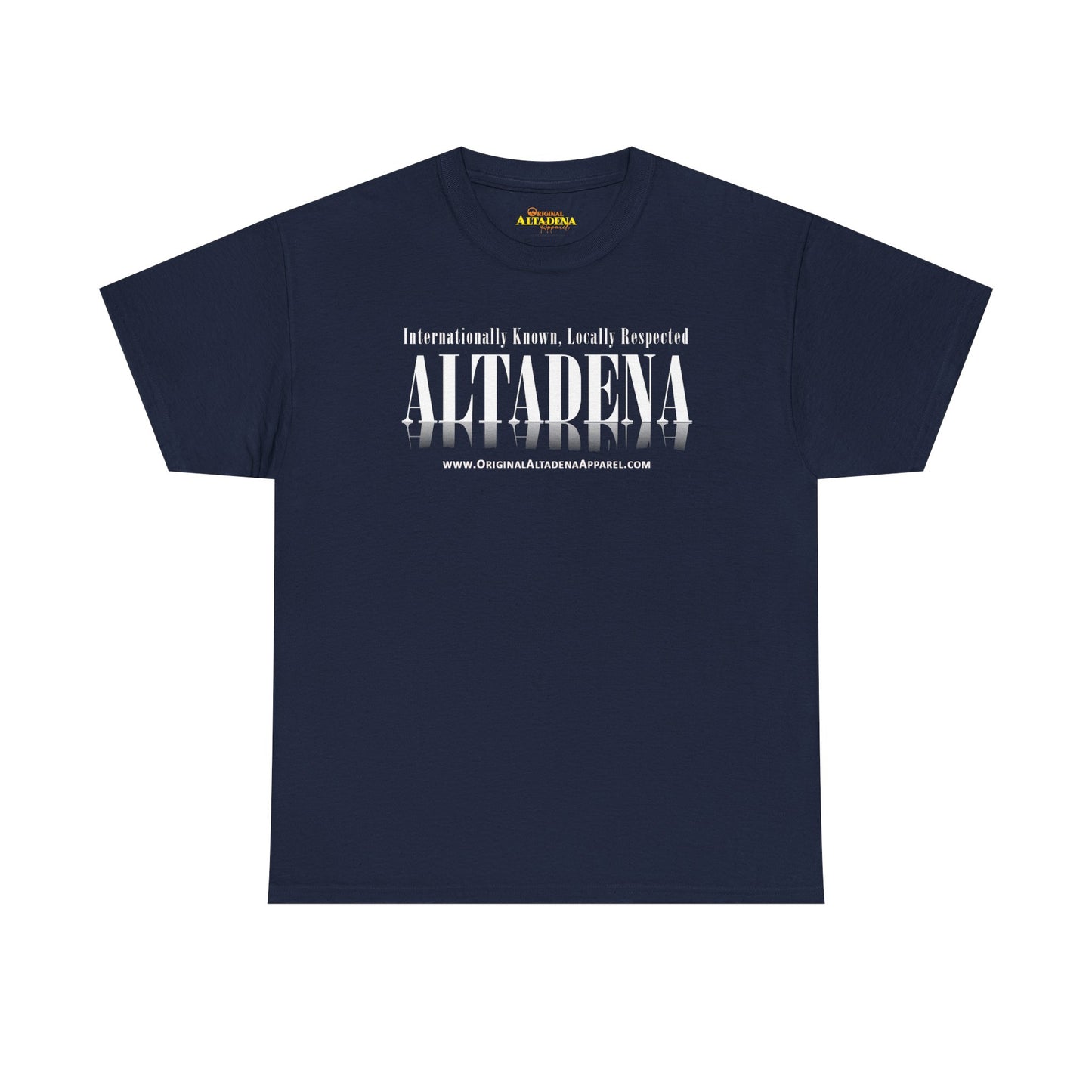 Locally Respected - White - Unisex Heavy Cotton Tee
