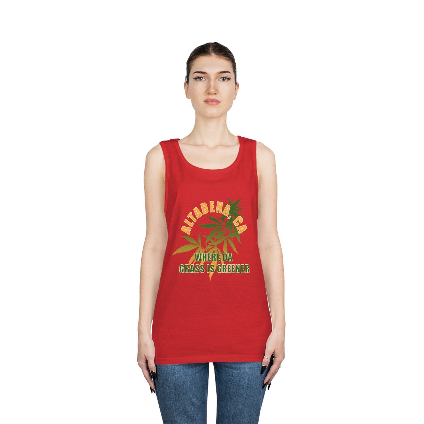 Altadena Trees - Unisex Heavy Cotton Tank Top