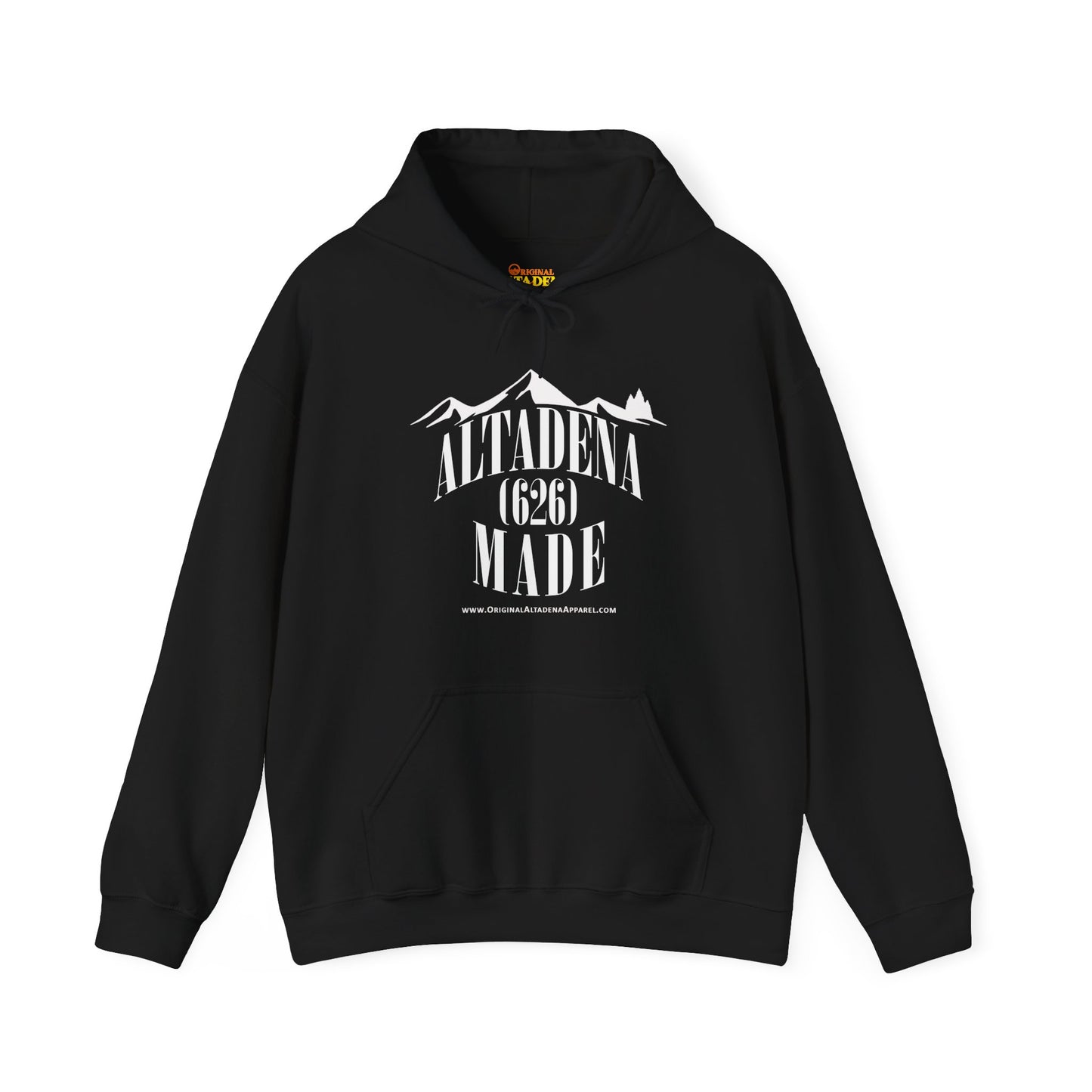 Altadena Made (626) White - Unisex Heavy Blend™ Hooded Sweatshirt