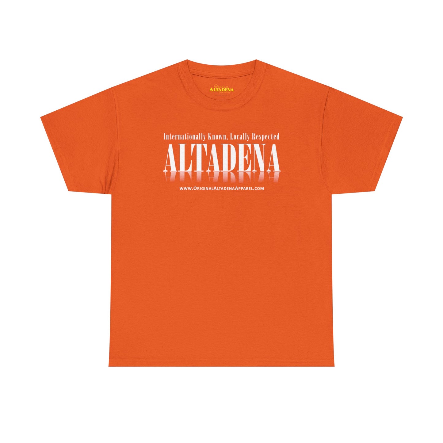 Locally Respected - White - Unisex Heavy Cotton Tee