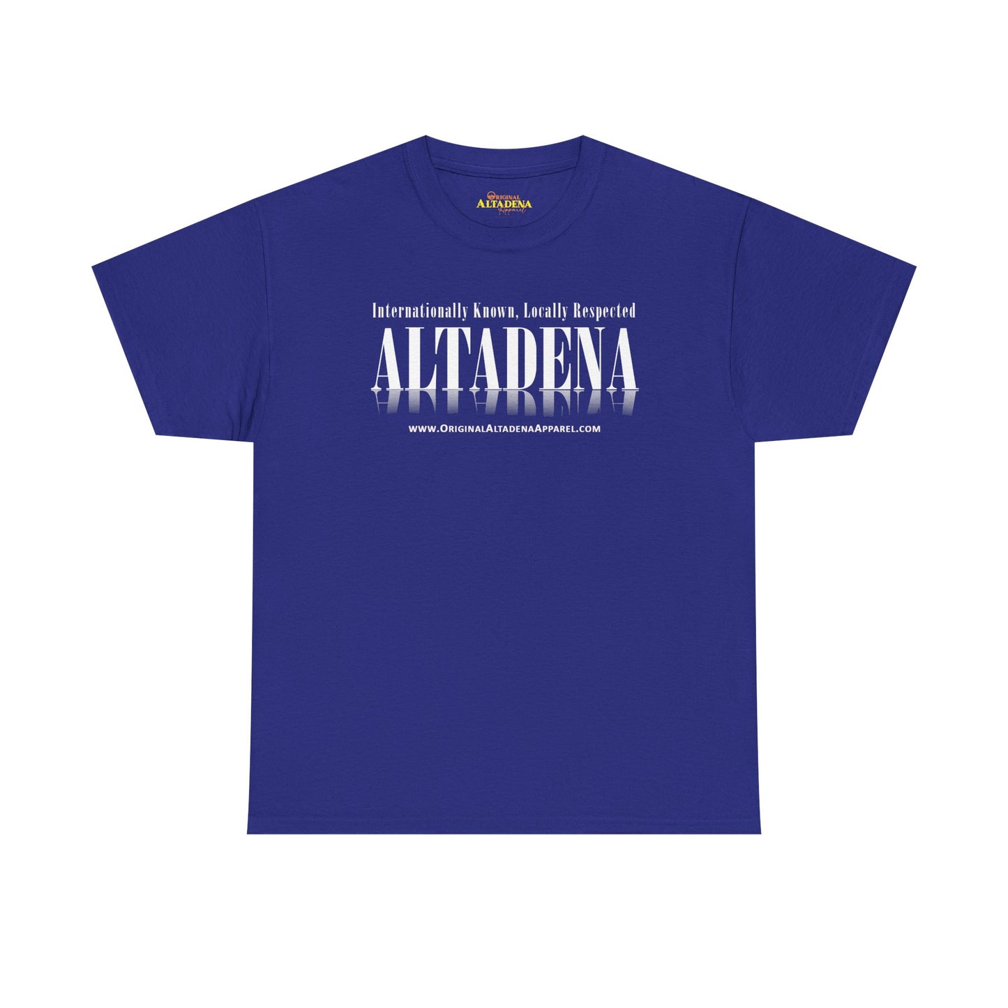 Locally Respected - White - Unisex Heavy Cotton Tee