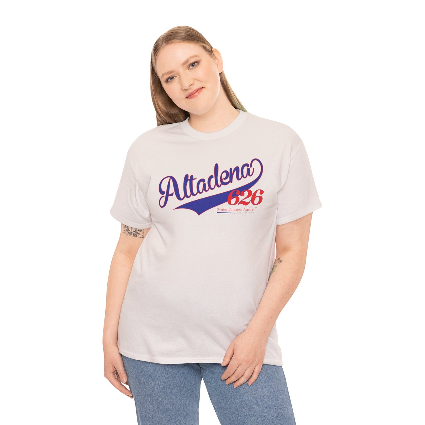 Altadena Baseball Style II Heavy Cotton Tee