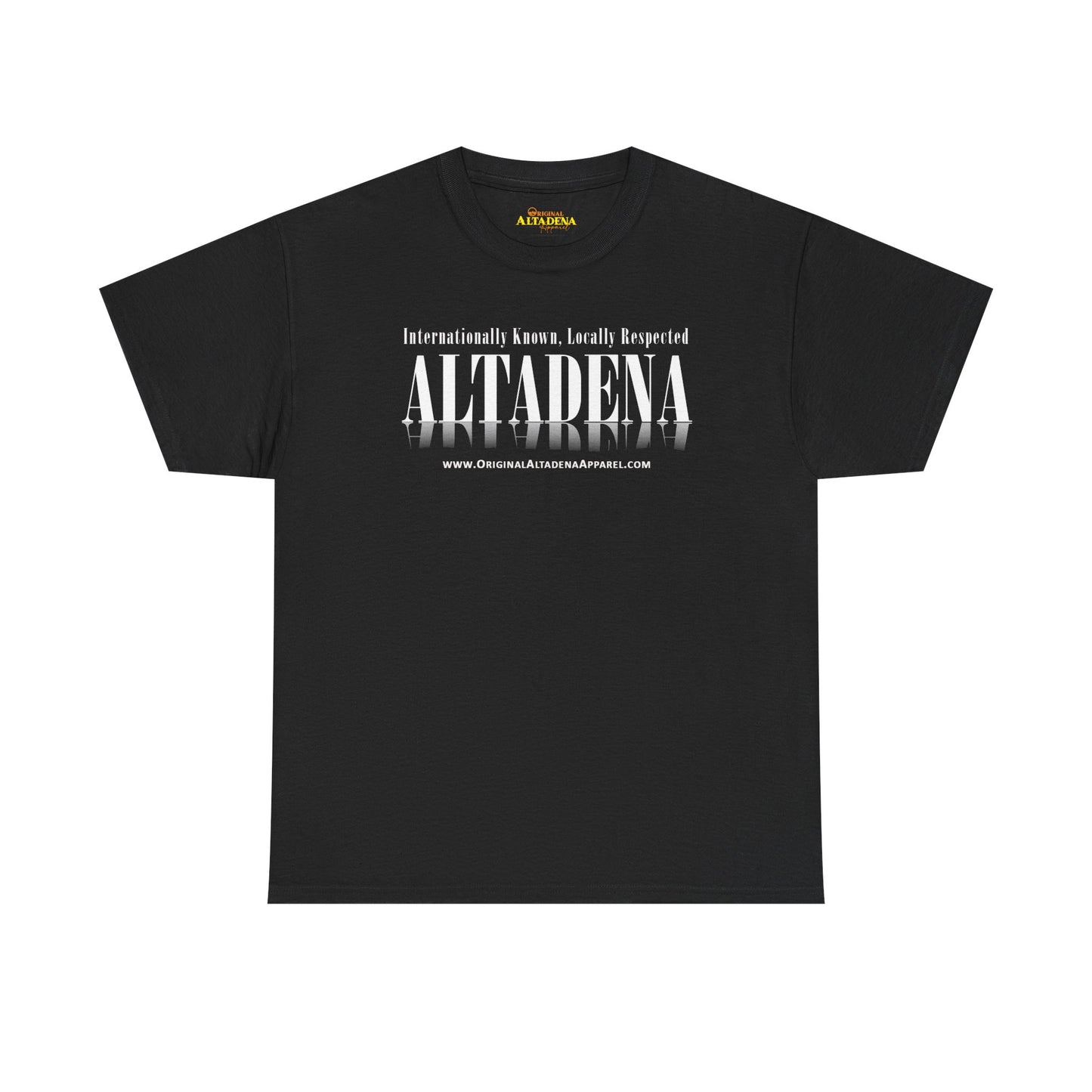 Locally Respected - White - Unisex Heavy Cotton Tee