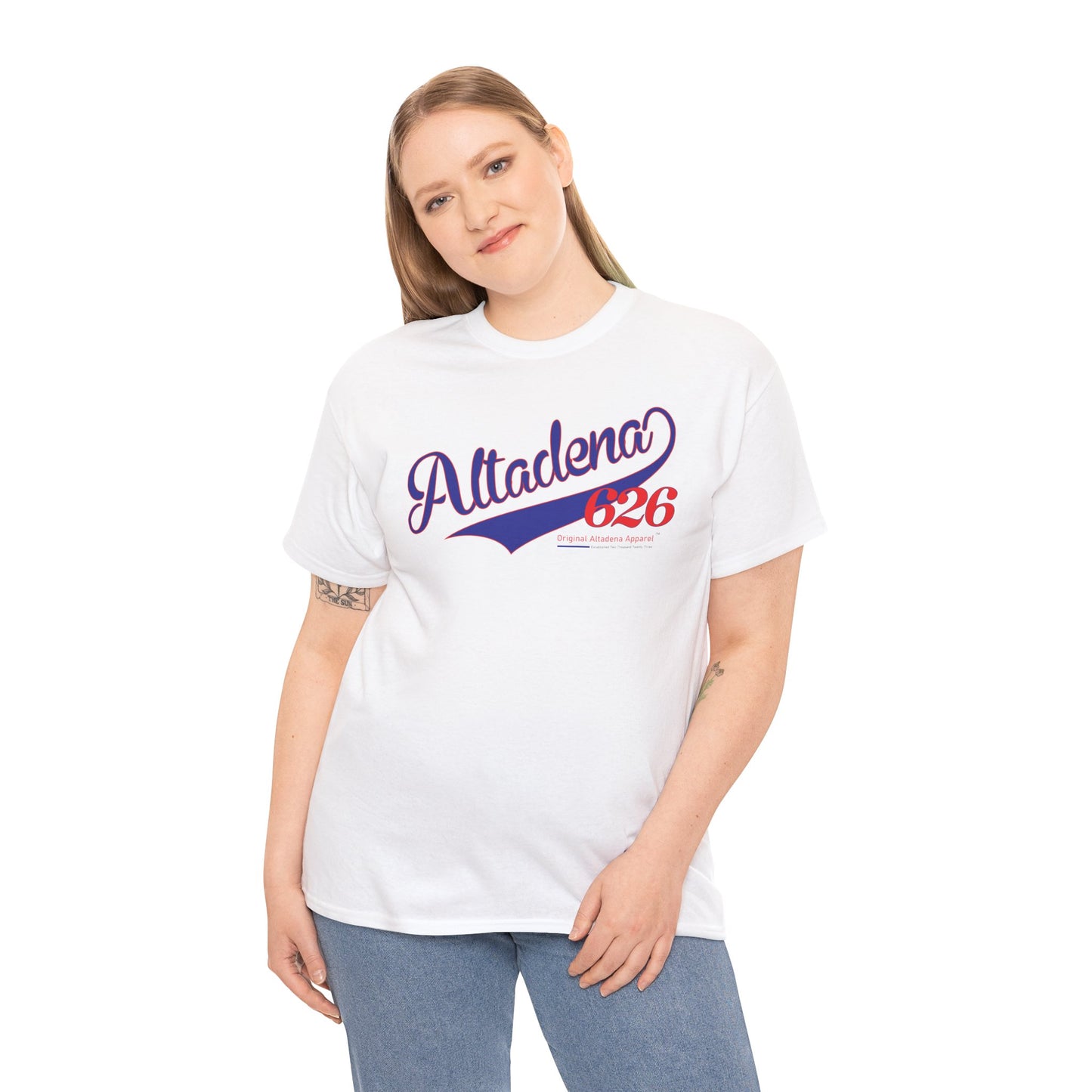 Altadena Baseball Style II Heavy Cotton Tee