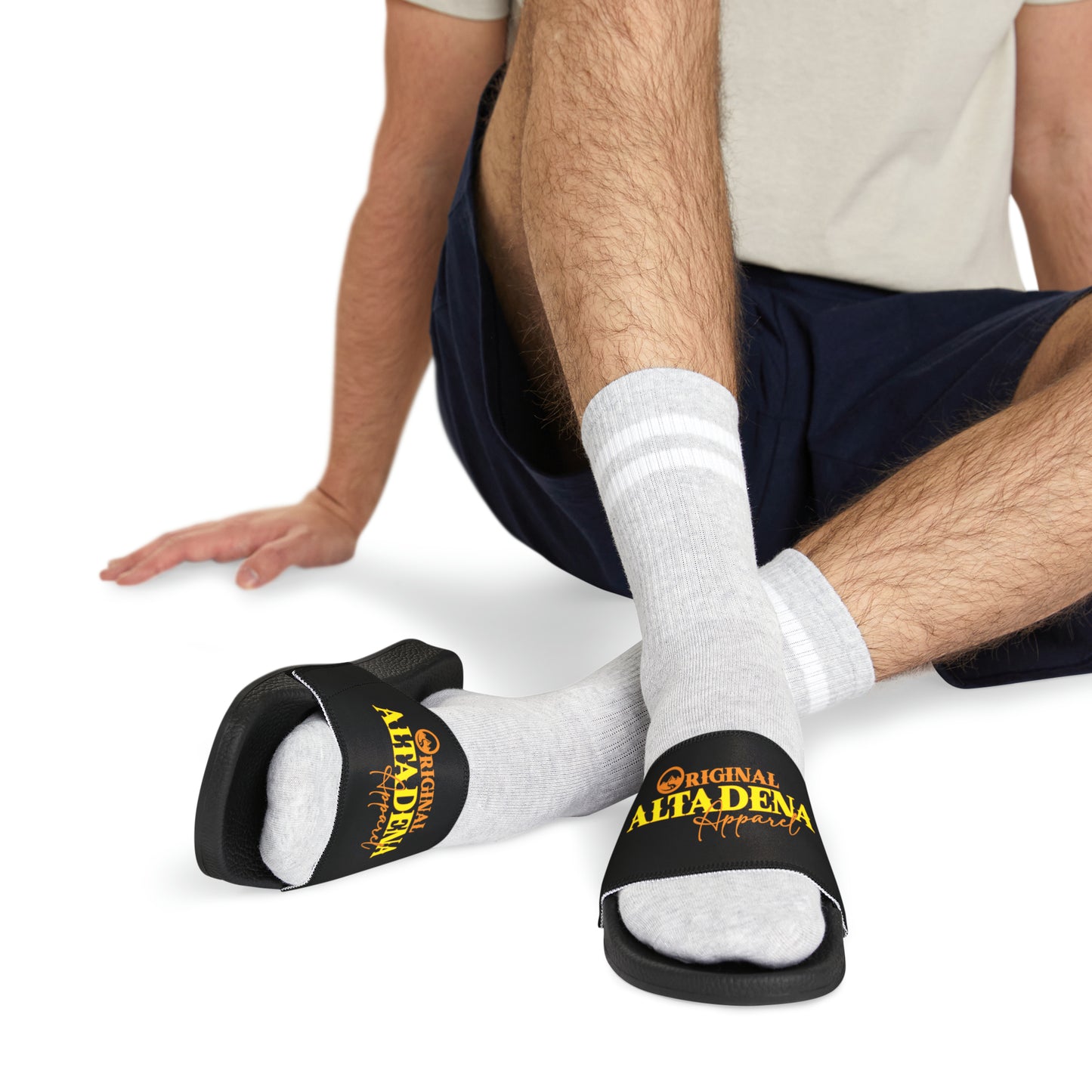 Original Altadena Apparel Men's PU Slide Sandals