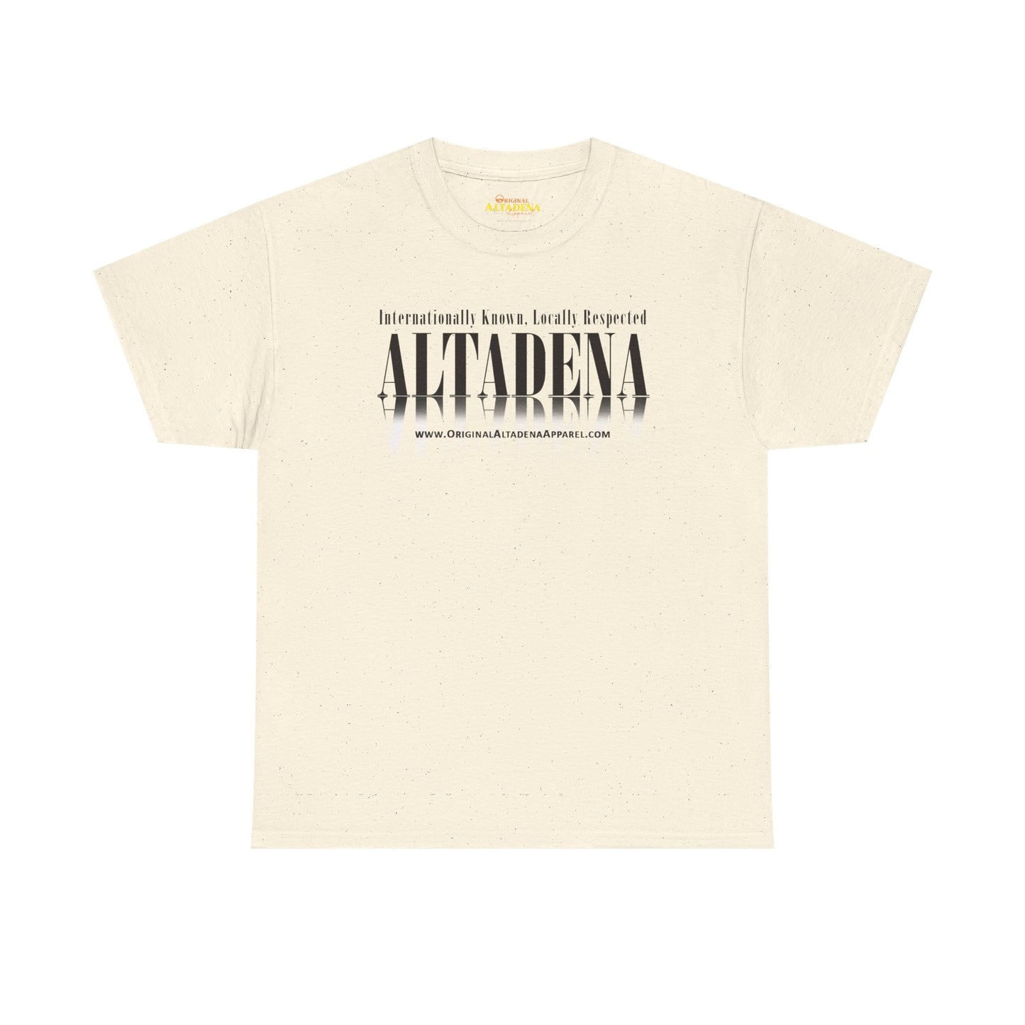 Locally Respected Black - Unisex Heavy Cotton Tee