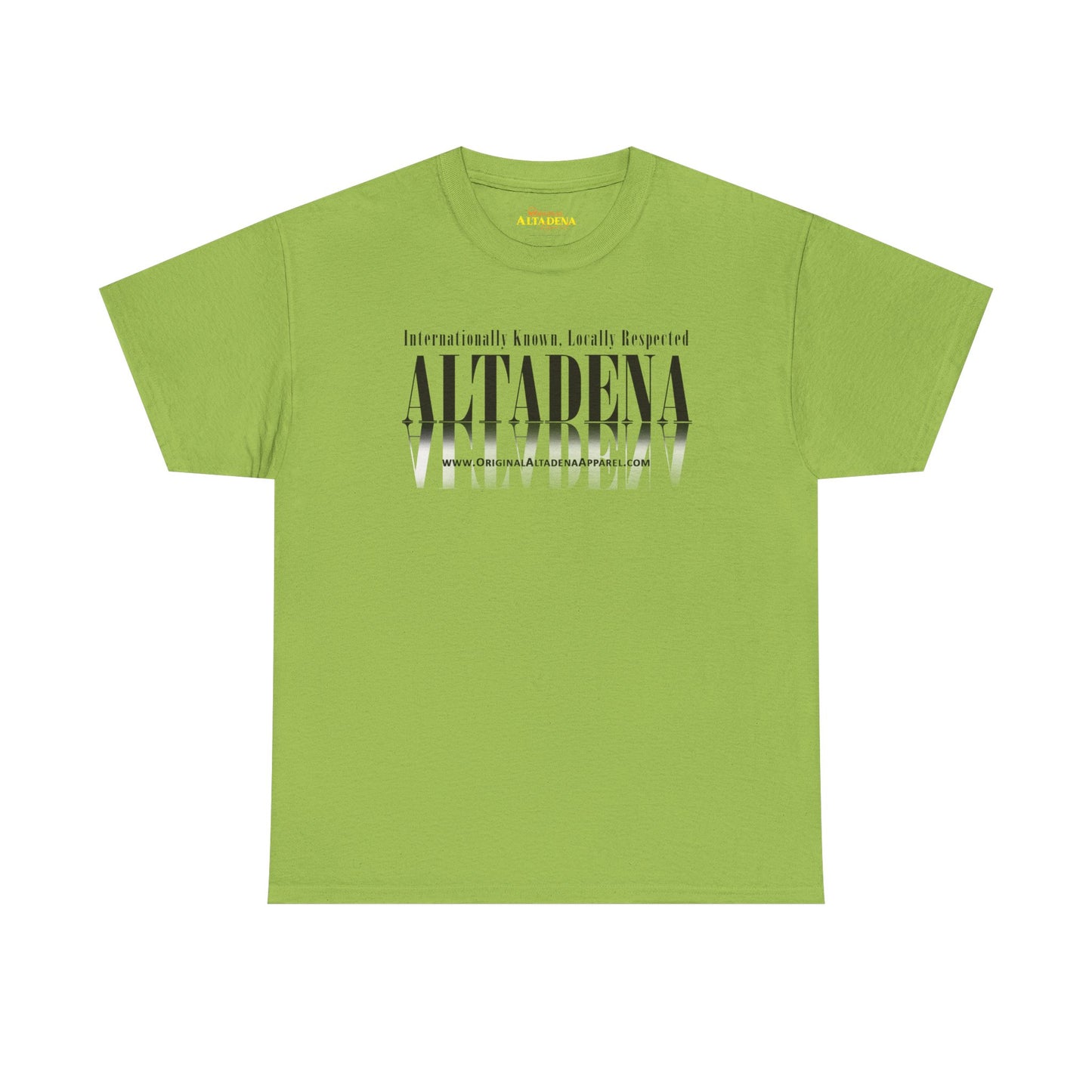 Locally Respected Black - Unisex Heavy Cotton Tee