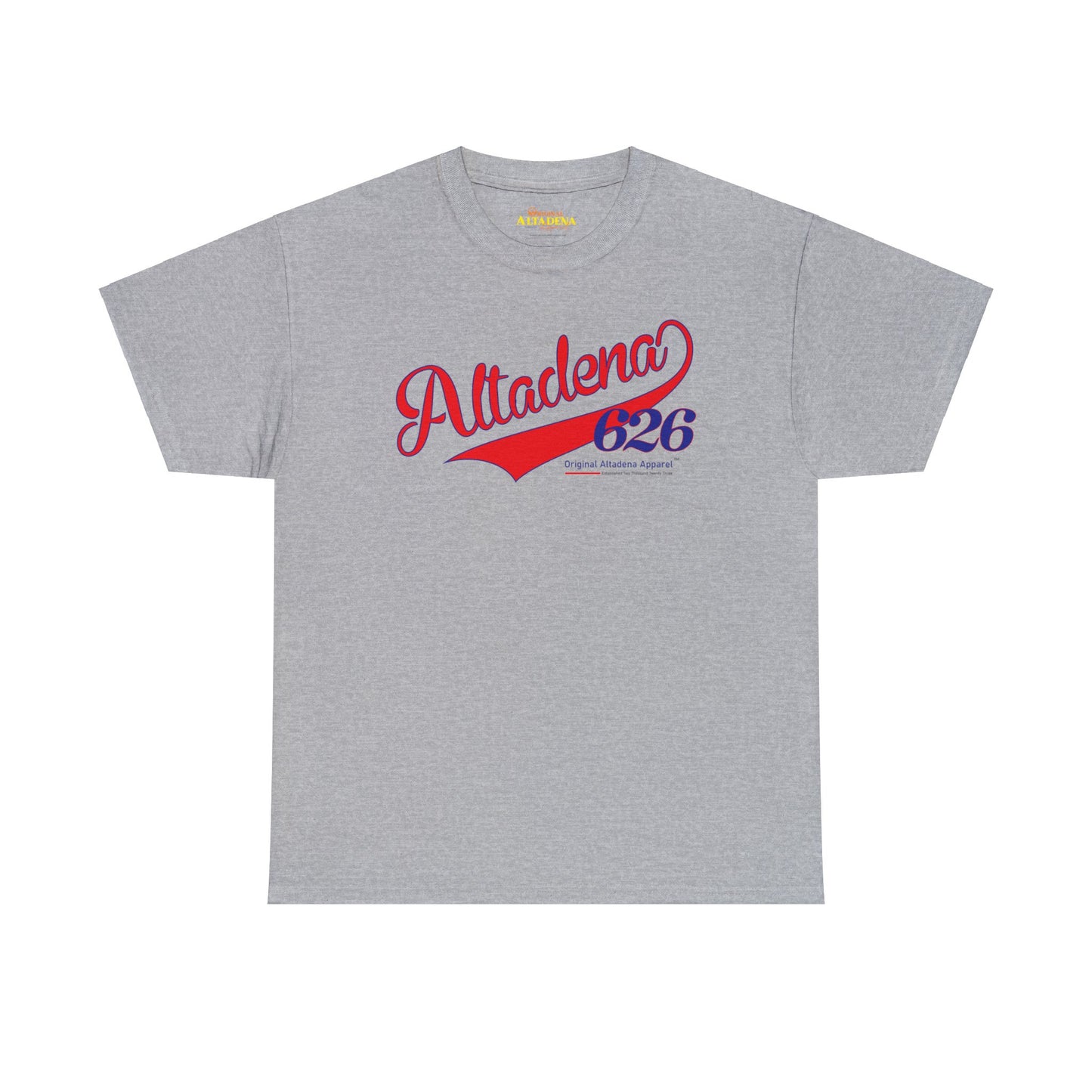 Altadena Baseball Style Heavy Cotton Tee