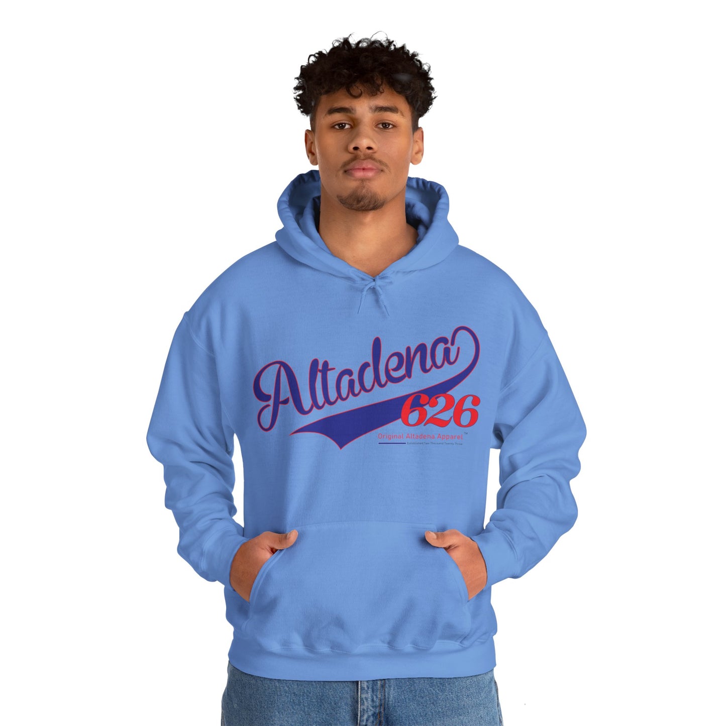 Altadena Baseball Style II Unisex Heavy Blend™ Hooded Sweatshirt