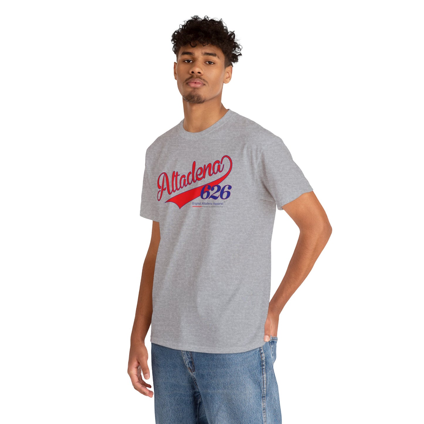 Altadena Baseball Style Heavy Cotton Tee