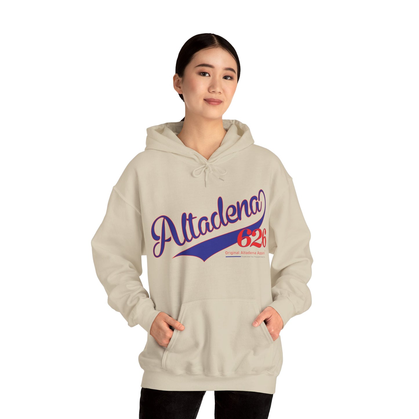 Altadena Baseball Style II Unisex Heavy Blend™ Hooded Sweatshirt