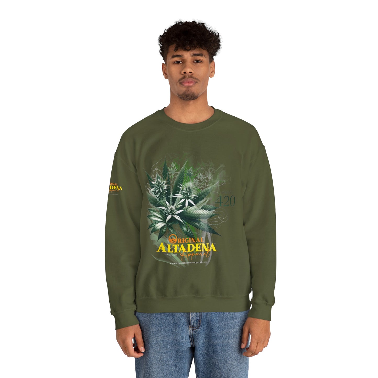 420 Heavy Blend™ Crewneck Sweatshirt