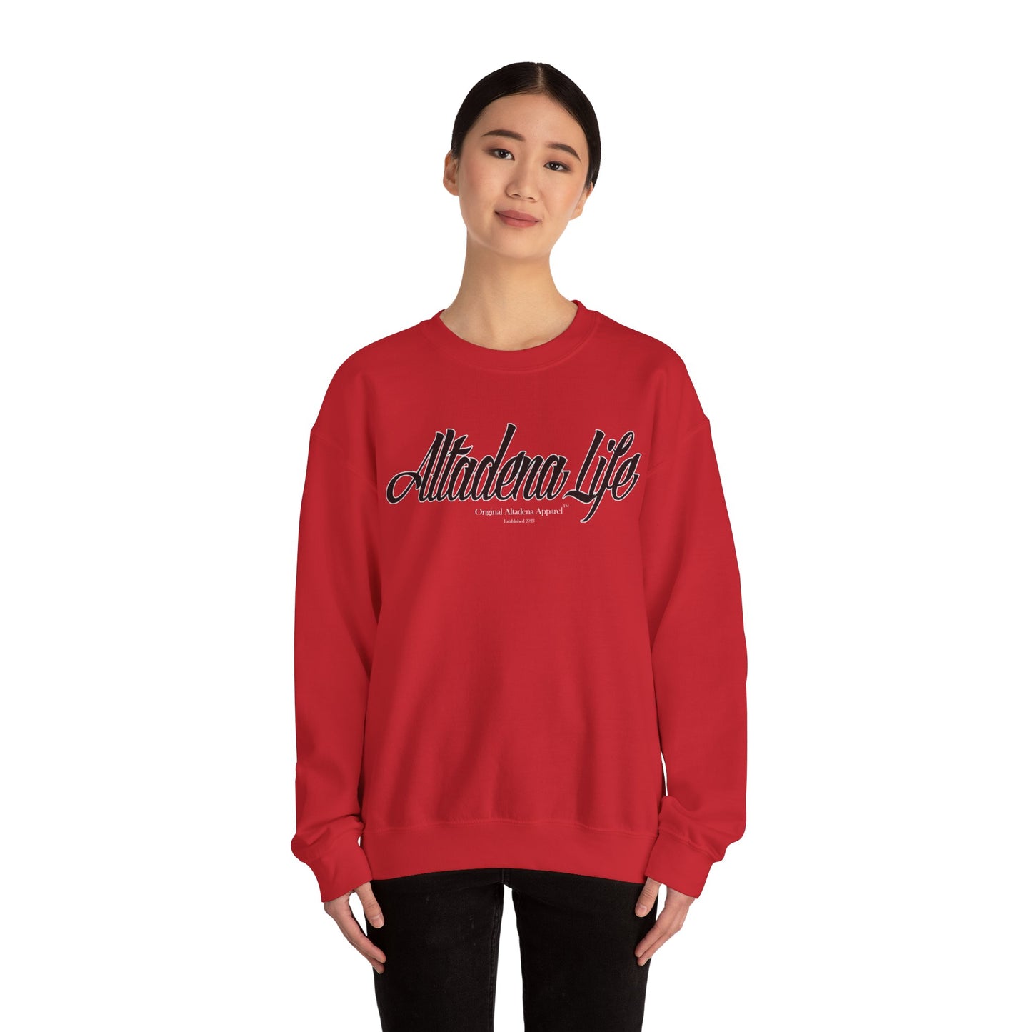 Altadena Life Blk Heavy Blend™ Crewneck Sweatshirt