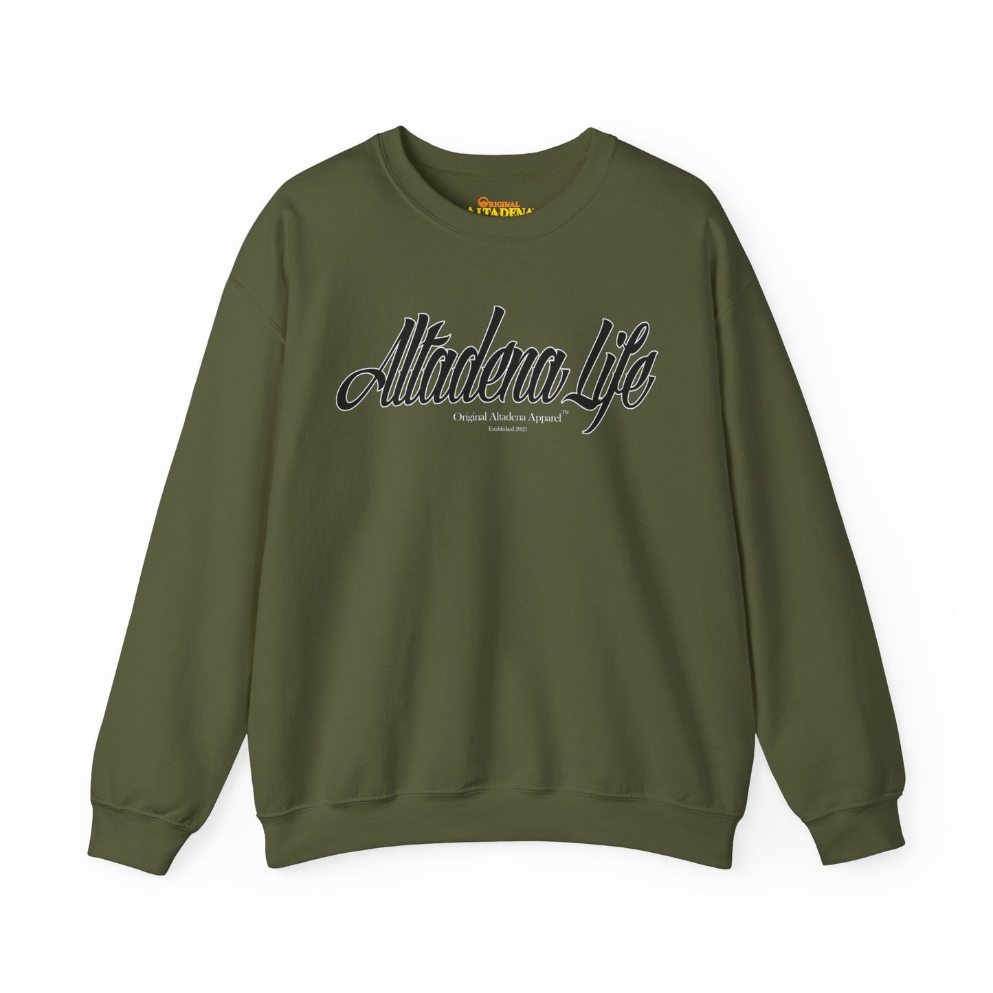 Altadena Life Blk Heavy Blend™ Crewneck Sweatshirt