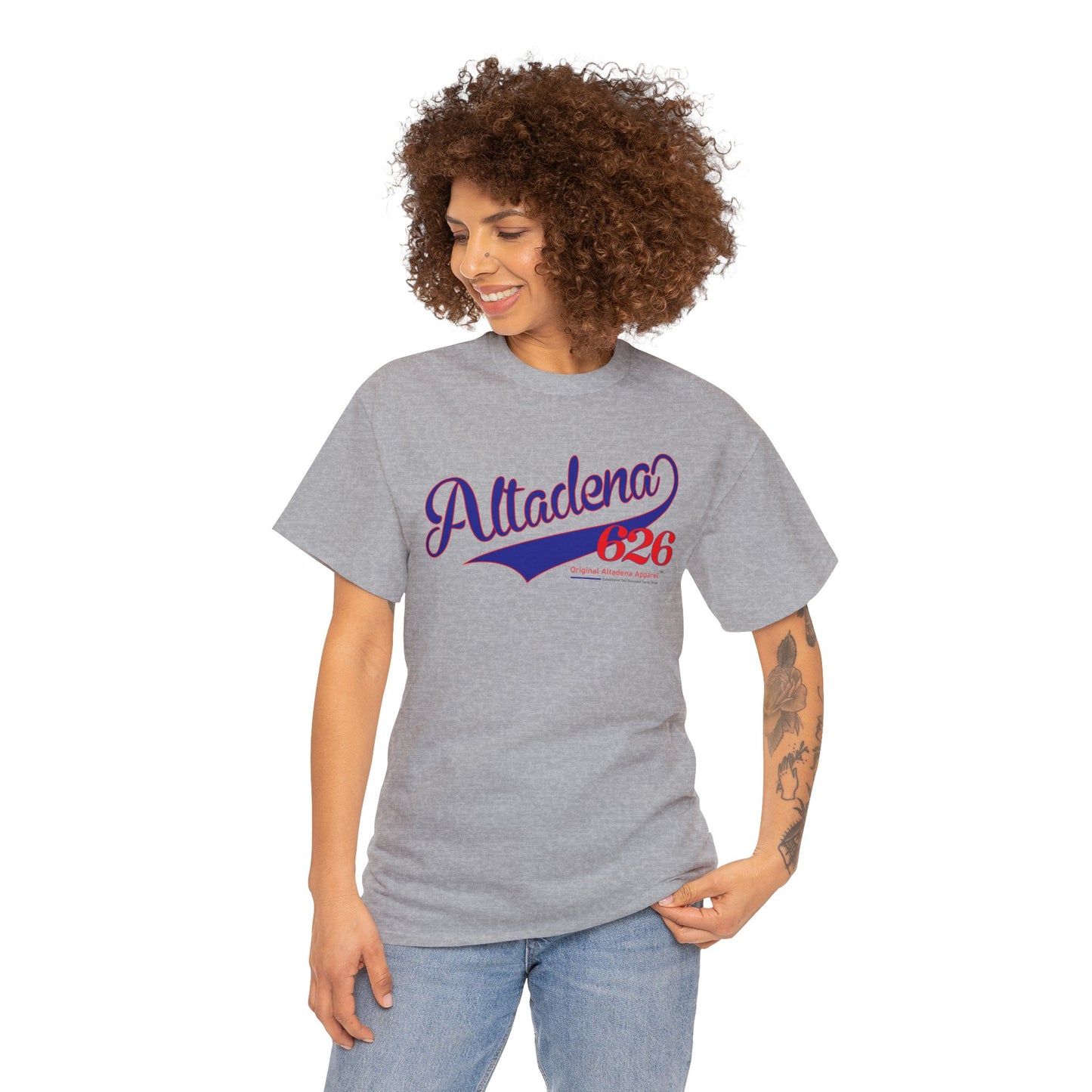 Altadena Baseball Style II Heavy Cotton Tee