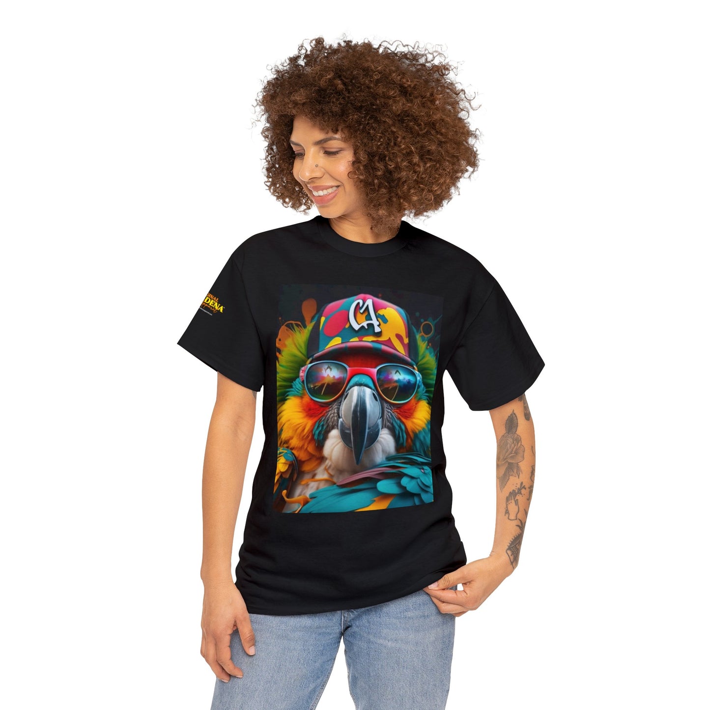 Psychedelic CA Patriot Unisex Heavy Cotton Tee