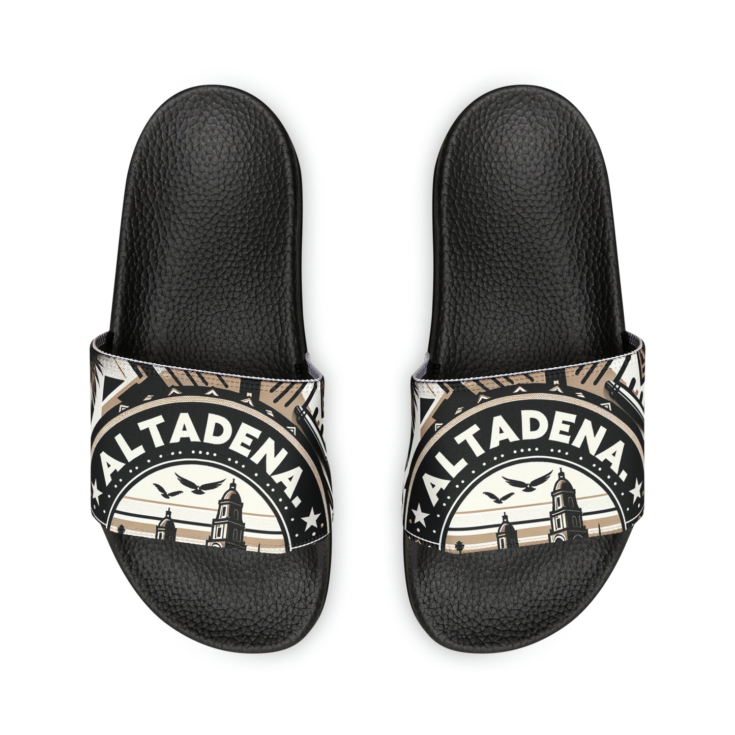 Altadena We Here Men's PU Slide Sandals