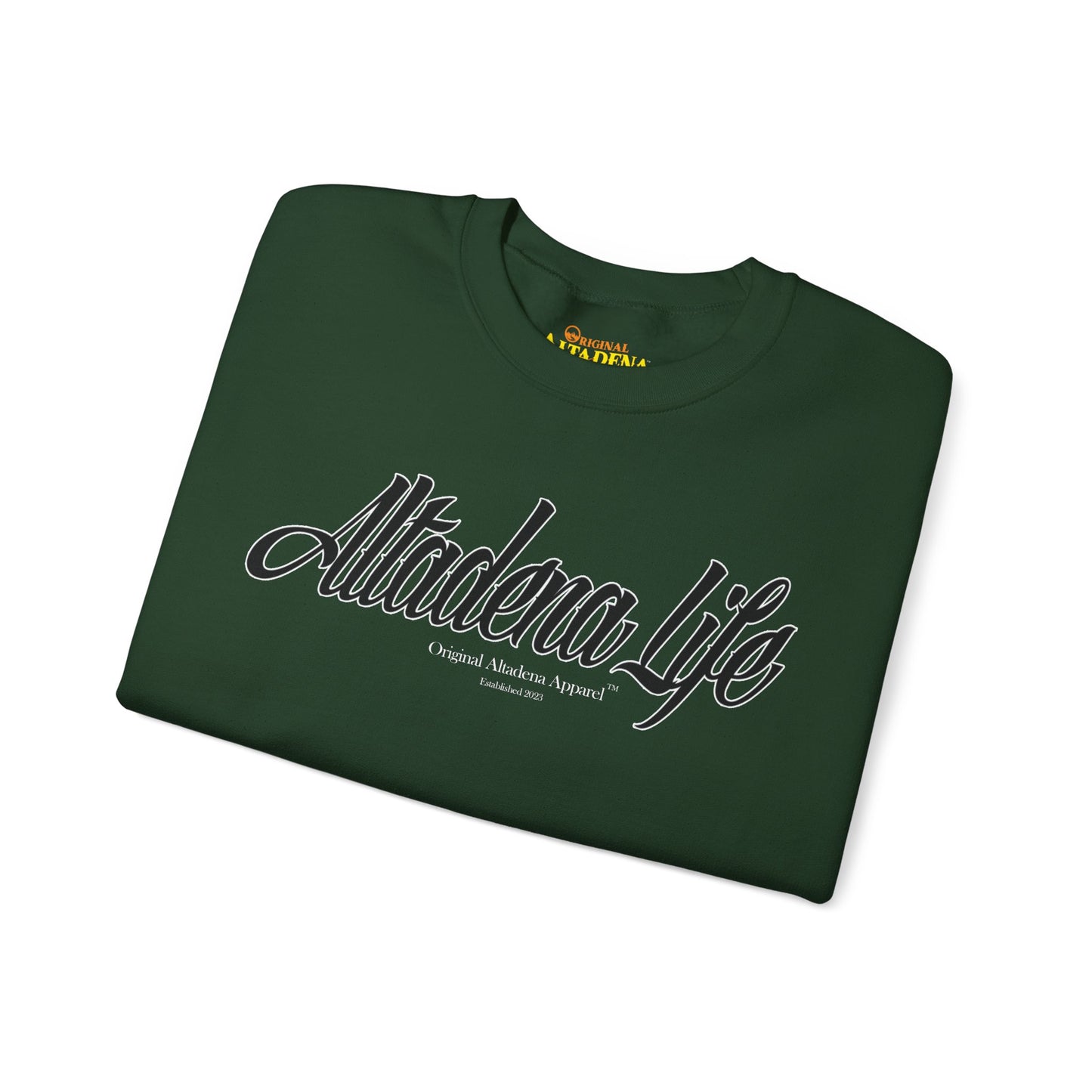 Altadena Life Blk Heavy Blend™ Crewneck Sweatshirt