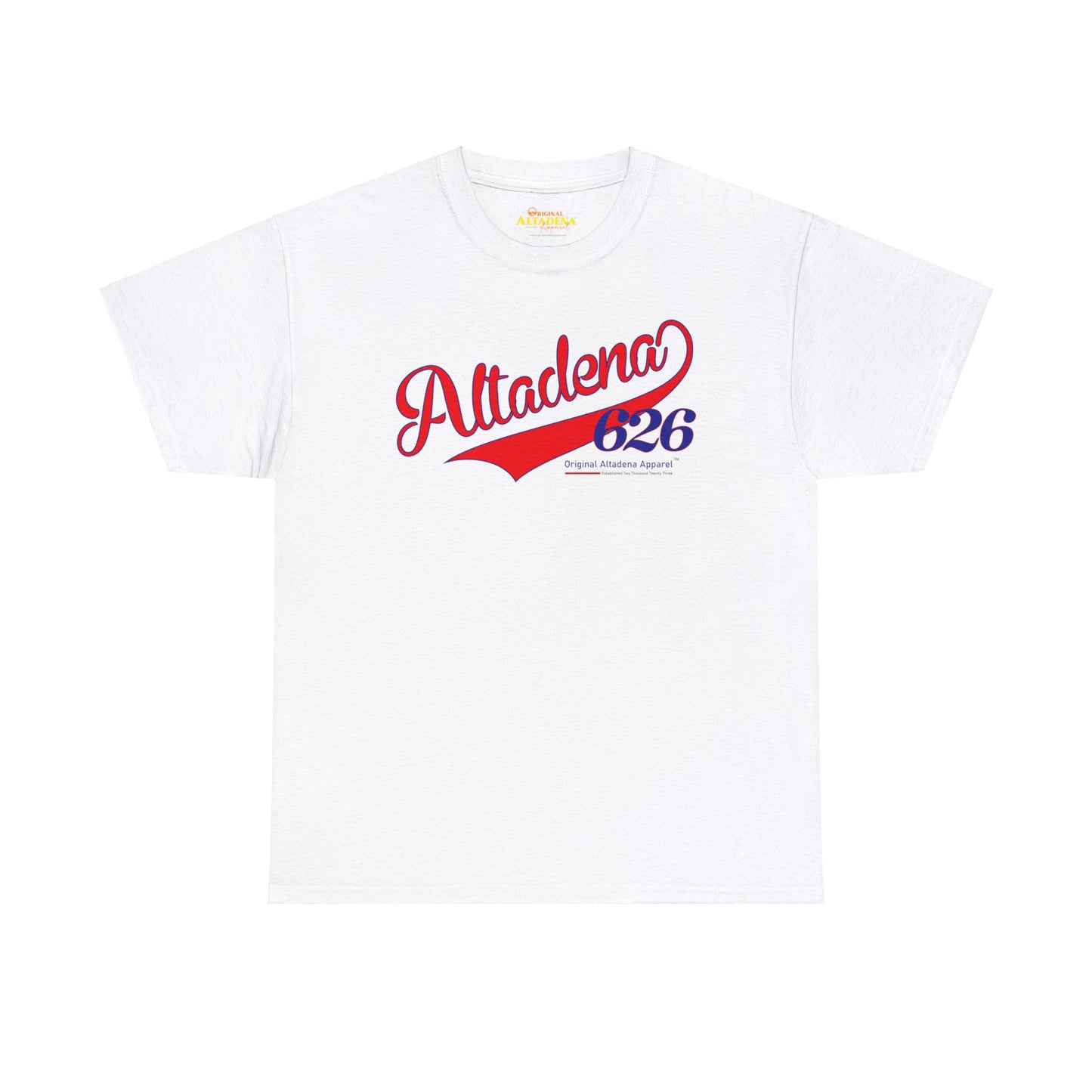 Altadena Baseball Style Heavy Cotton Tee