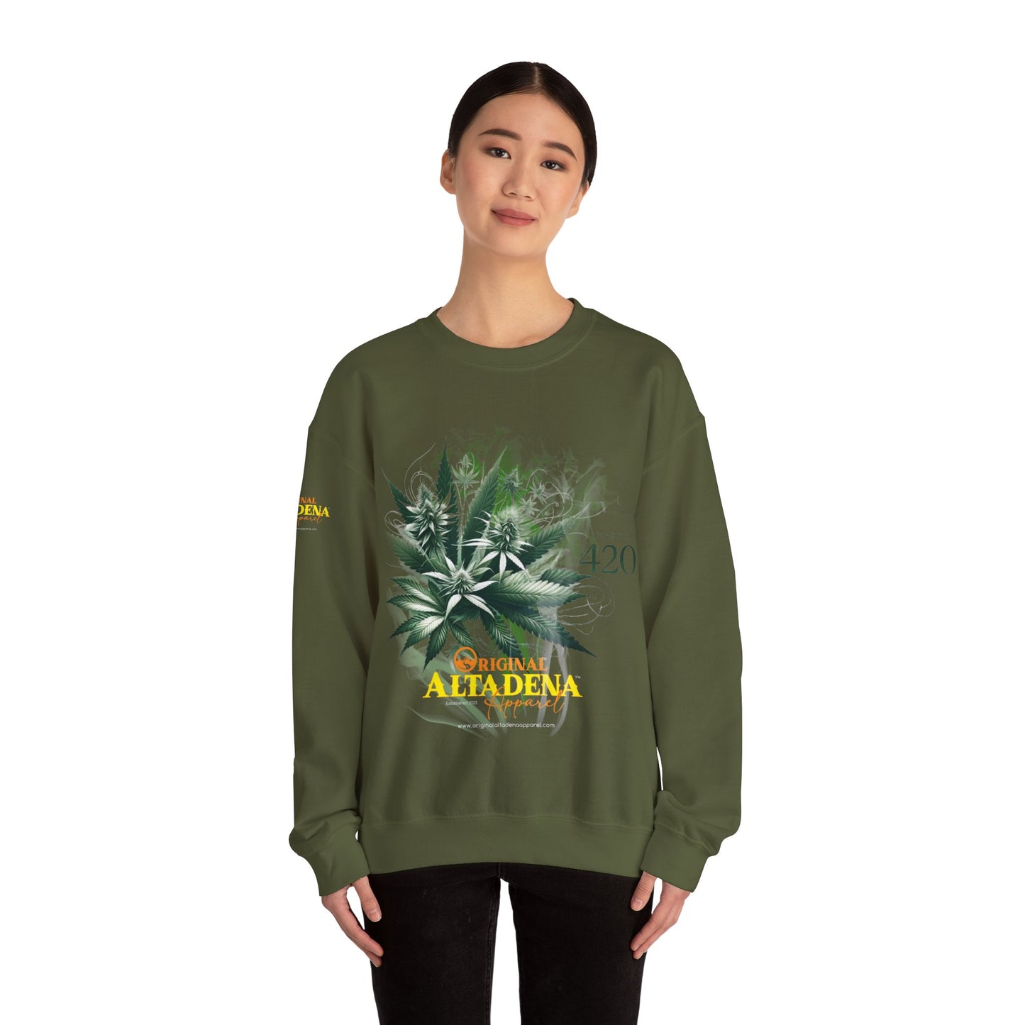 420 Heavy Blend™ Crewneck Sweatshirt