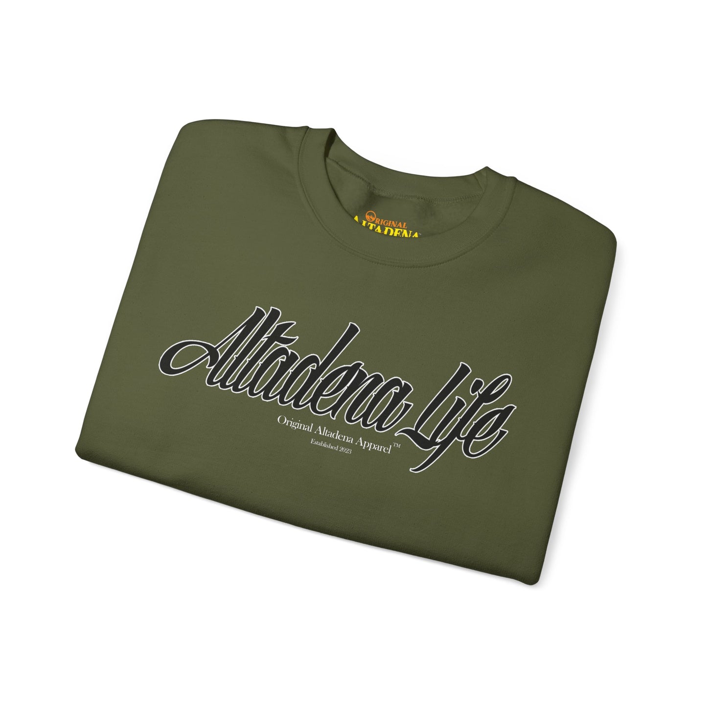 Altadena Life Blk Heavy Blend™ Crewneck Sweatshirt