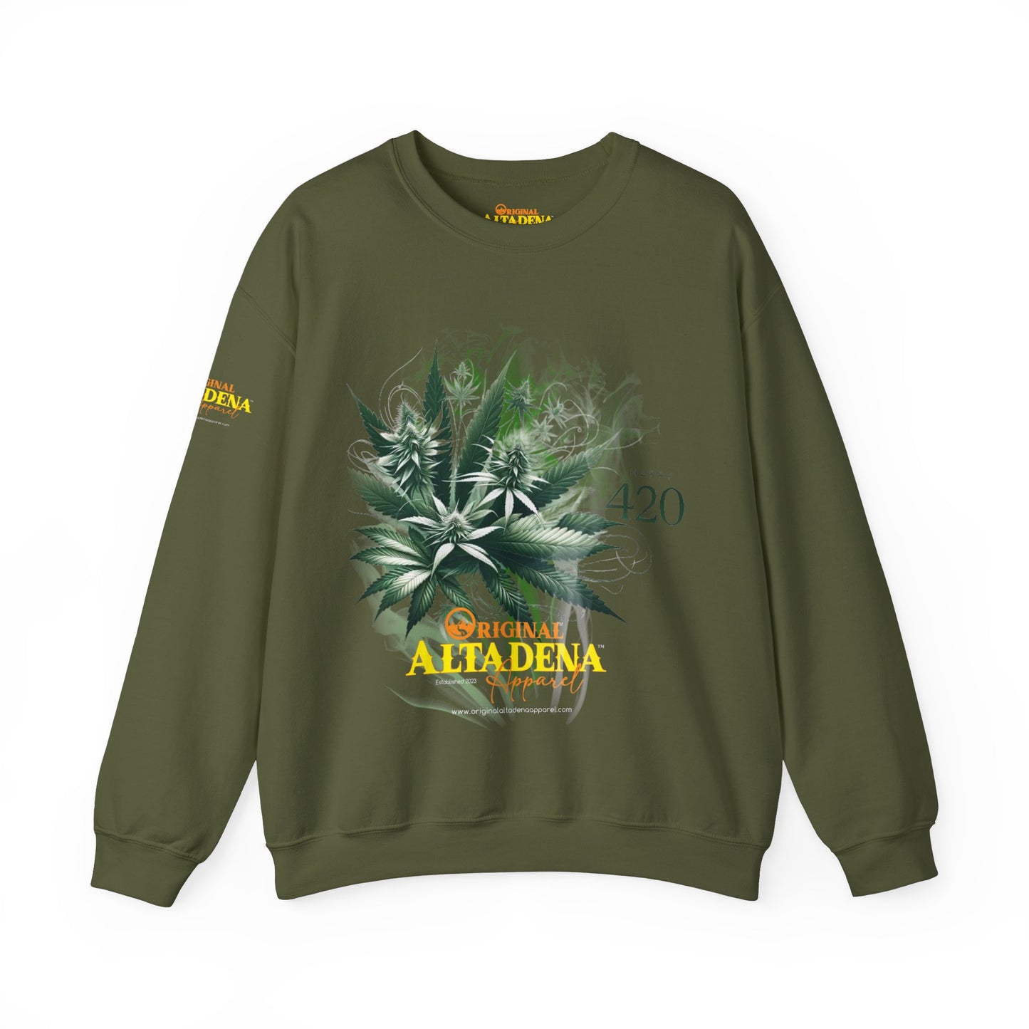 420 Heavy Blend™ Crewneck Sweatshirt