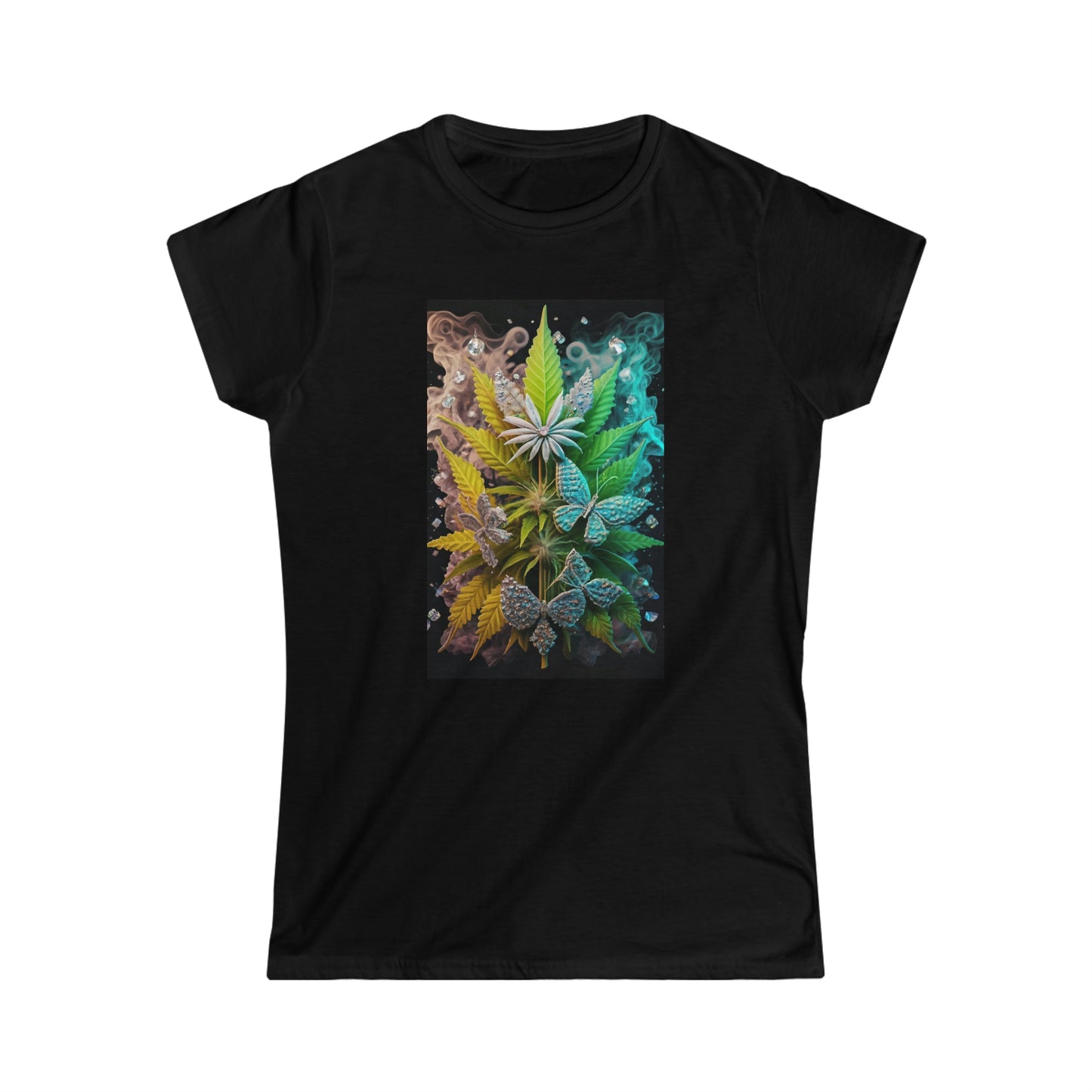 Surrounded by Butterflies  Women's Softstyle Tee