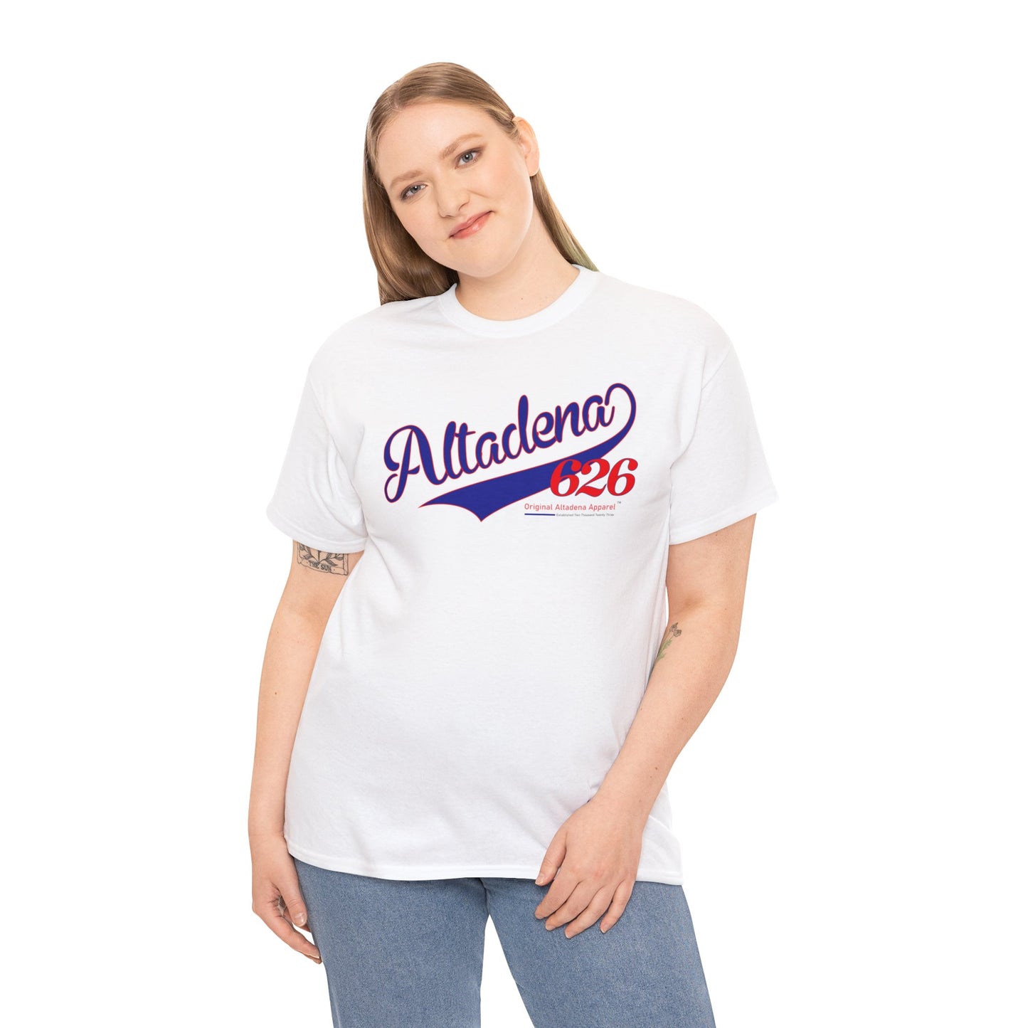 Altadena Baseball Style II Heavy Cotton Tee