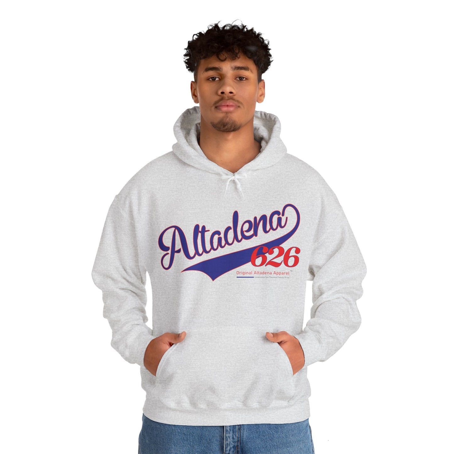 Altadena Baseball Style II Unisex Heavy Blend™ Hooded Sweatshirt