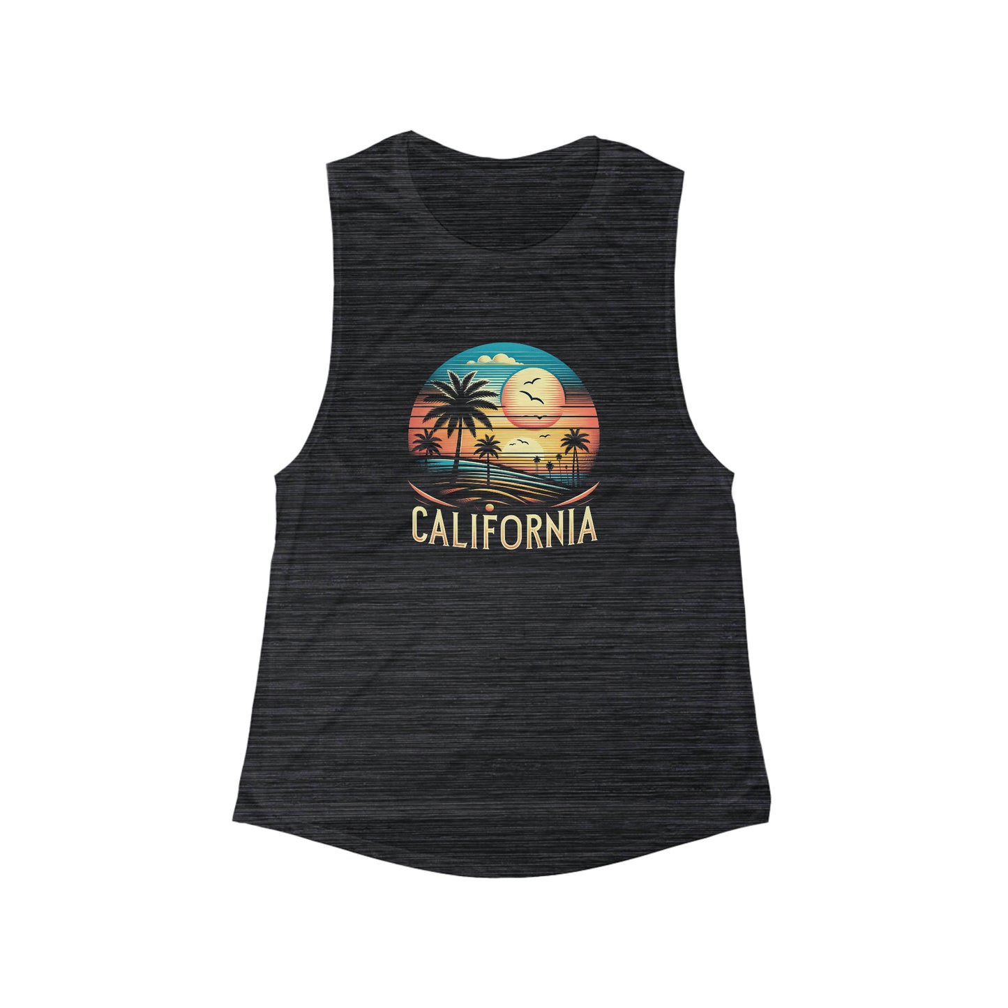 CA Women's Flowy Scoop Muscle Tank