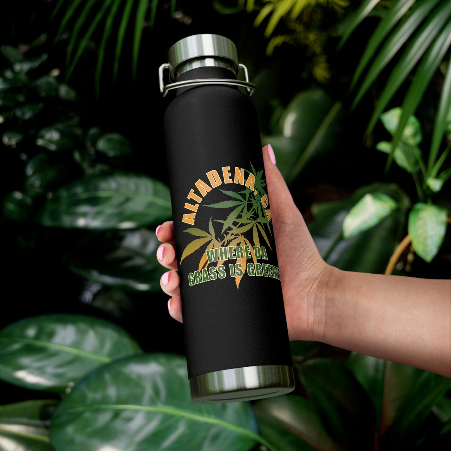 Altadena Trees - Copper Vacuum Insulated Bottle, 22oz