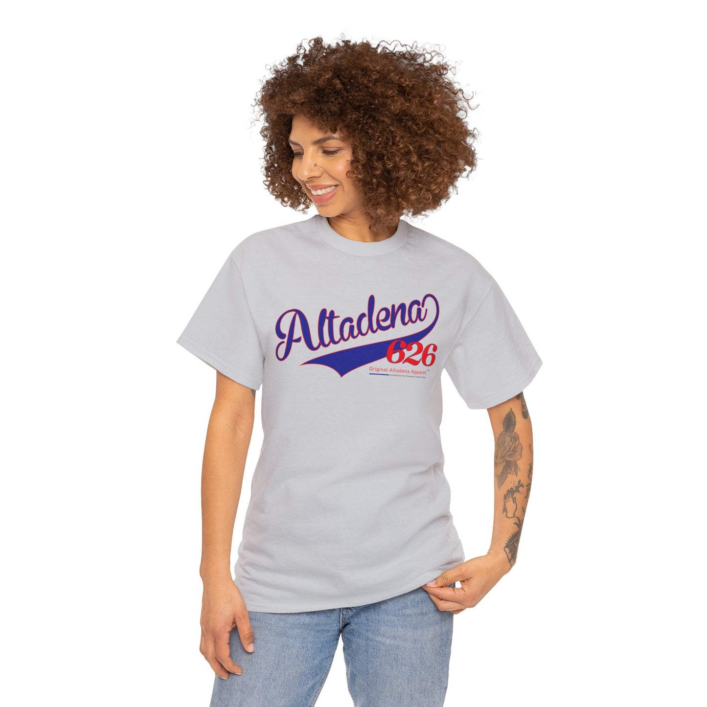 Altadena Baseball Style II Heavy Cotton Tee