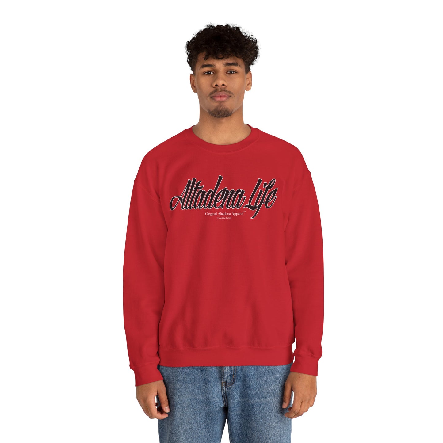 Altadena Life Blk Heavy Blend™ Crewneck Sweatshirt