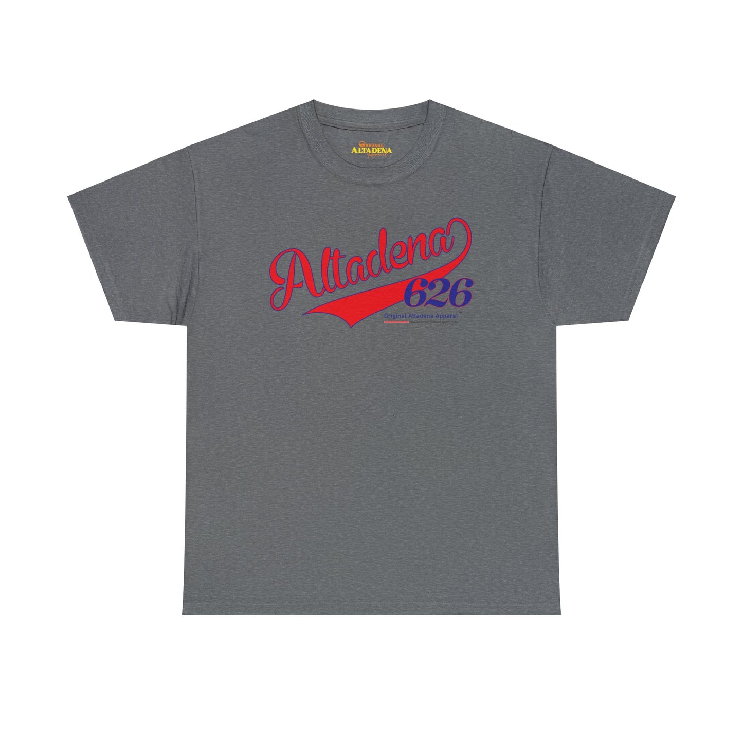 Altadena Baseball Style Heavy Cotton Tee